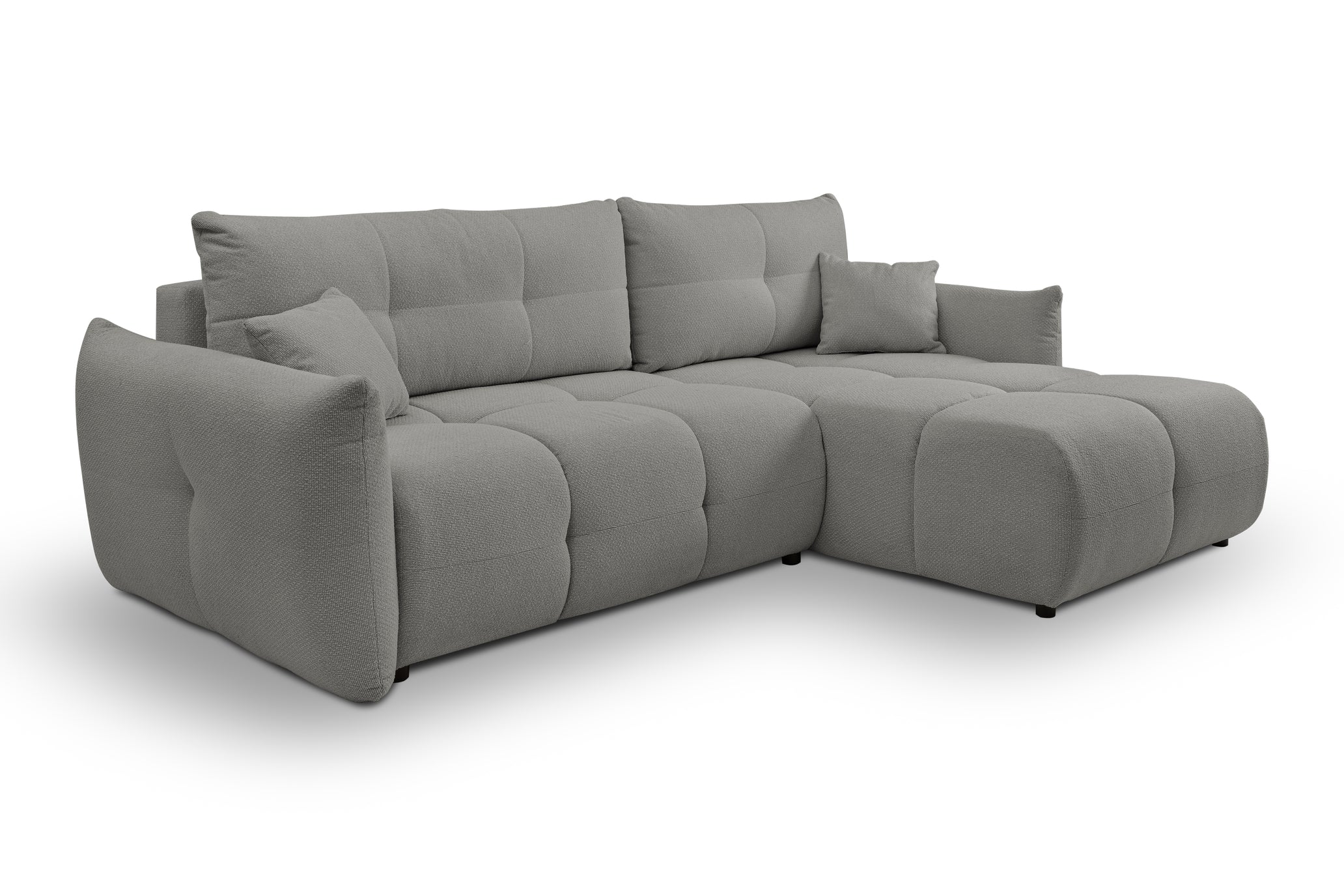 Lask BASE Ecksofa mit Schlaffunktion – 257 x 177 cm – Links- oder Rechtskonfiguration