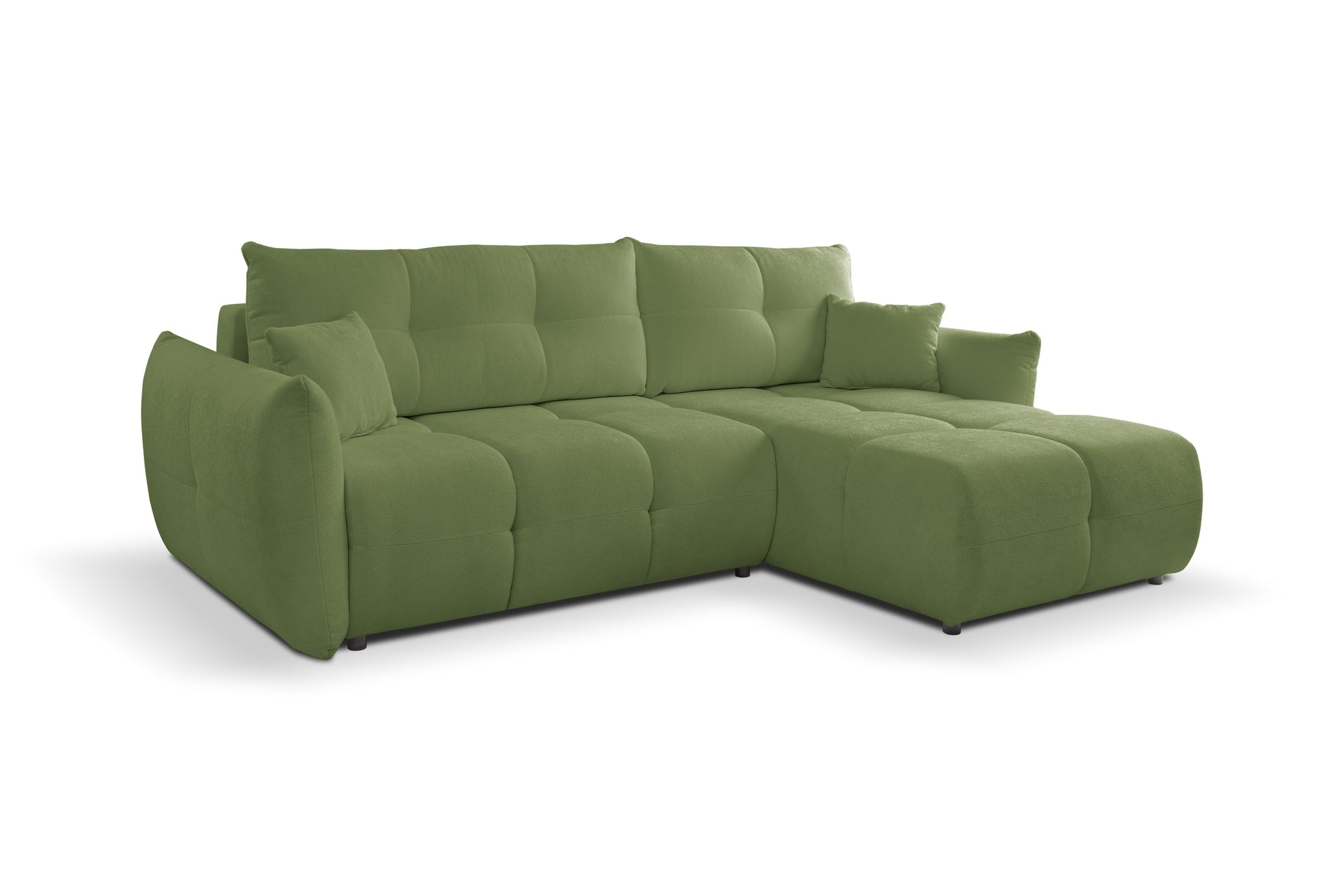 Lask BASE Ecksofa mit Schlaffunktion – 257 x 177 cm – Links- oder Rechtskonfiguration