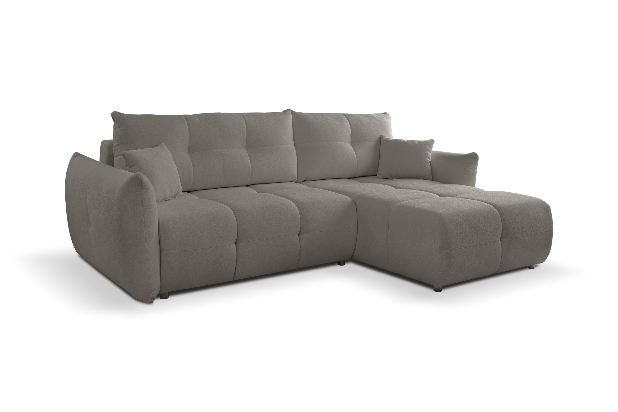 Lask BASE Ecksofa mit Schlaffunktion – 257 x 177 cm – Links- oder Rechtskonfiguration