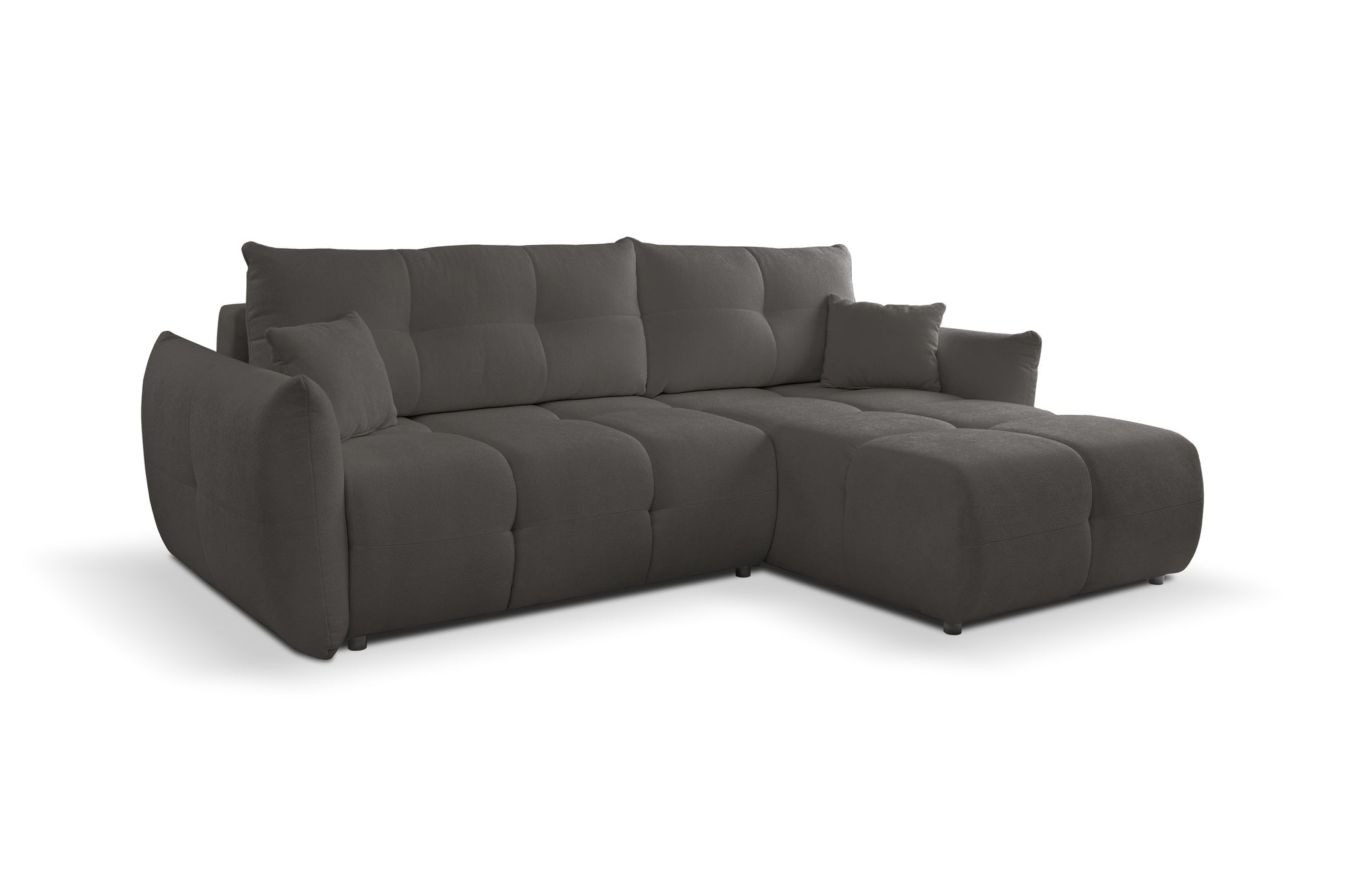 Lask BASE Ecksofa mit Schlaffunktion – 257 x 177 cm – Links- oder Rechtskonfiguration