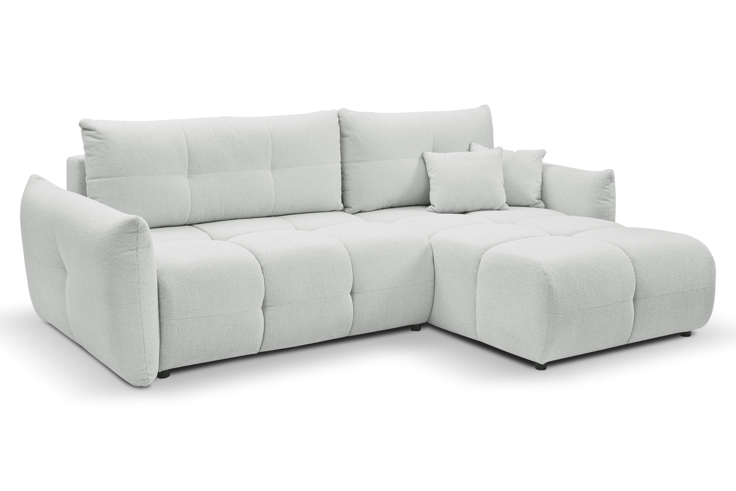 Lask BASE Ecksofa mit Schlaffunktion – 257 x 177 cm – Links- oder Rechtskonfiguration