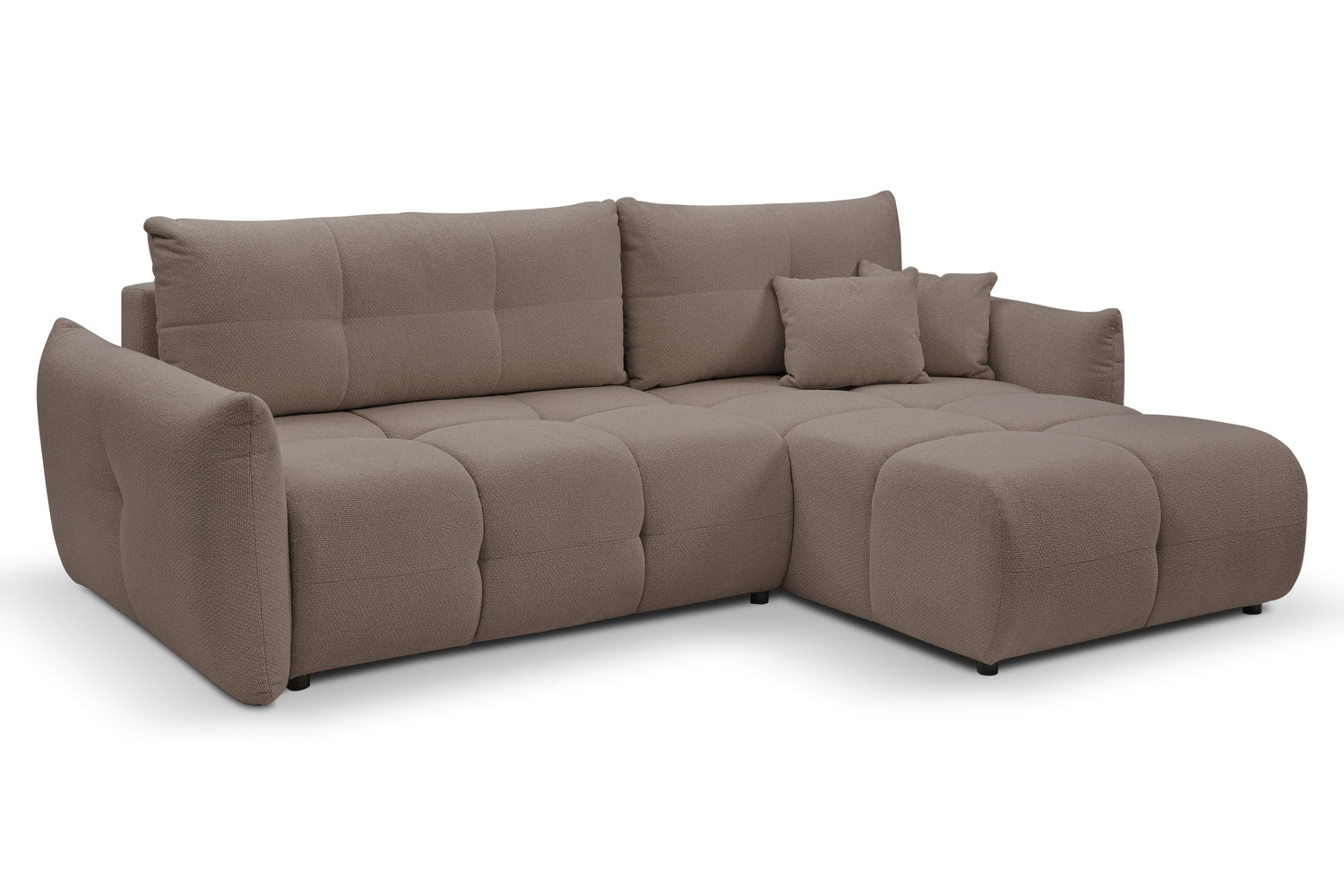 Lask BASE Ecksofa mit Schlaffunktion – 257 x 177 cm – Links- oder Rechtskonfiguration
