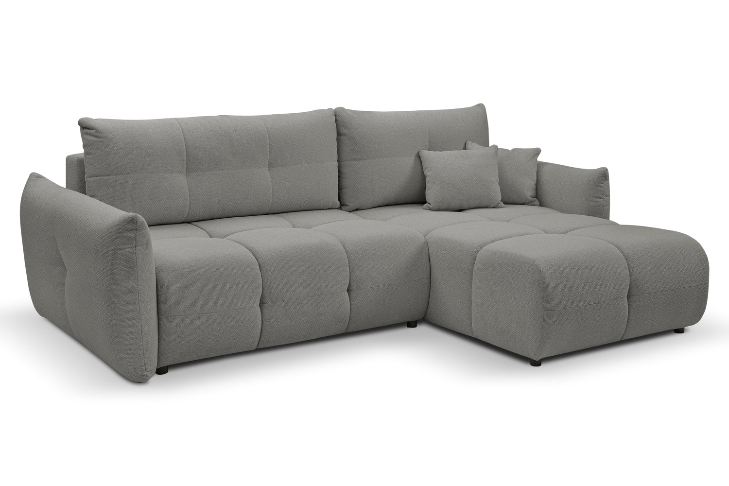 Lask BASE Ecksofa mit Schlaffunktion – 257 x 177 cm – Links- oder Rechtskonfiguration