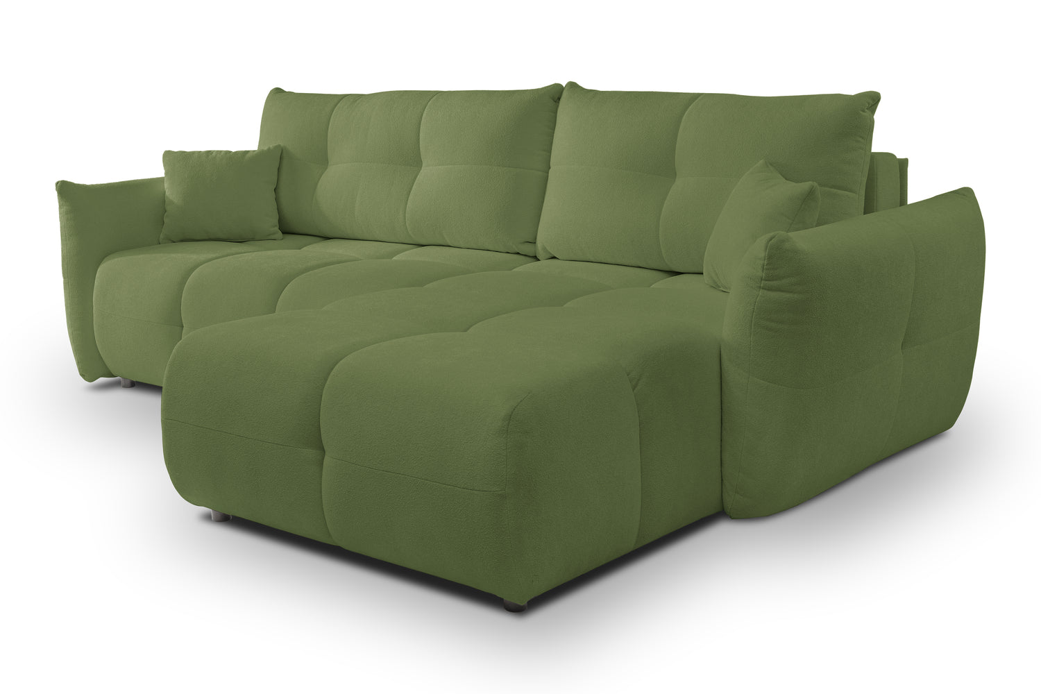 Lask BASE Ecksofa mit Schlaffunktion – 257 x 177 cm – Links- oder Rechtskonfiguration