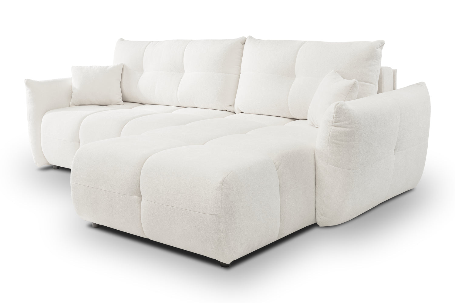 Lask BASE Ecksofa mit Schlaffunktion – 257 x 177 cm – Links- oder Rechtskonfiguration