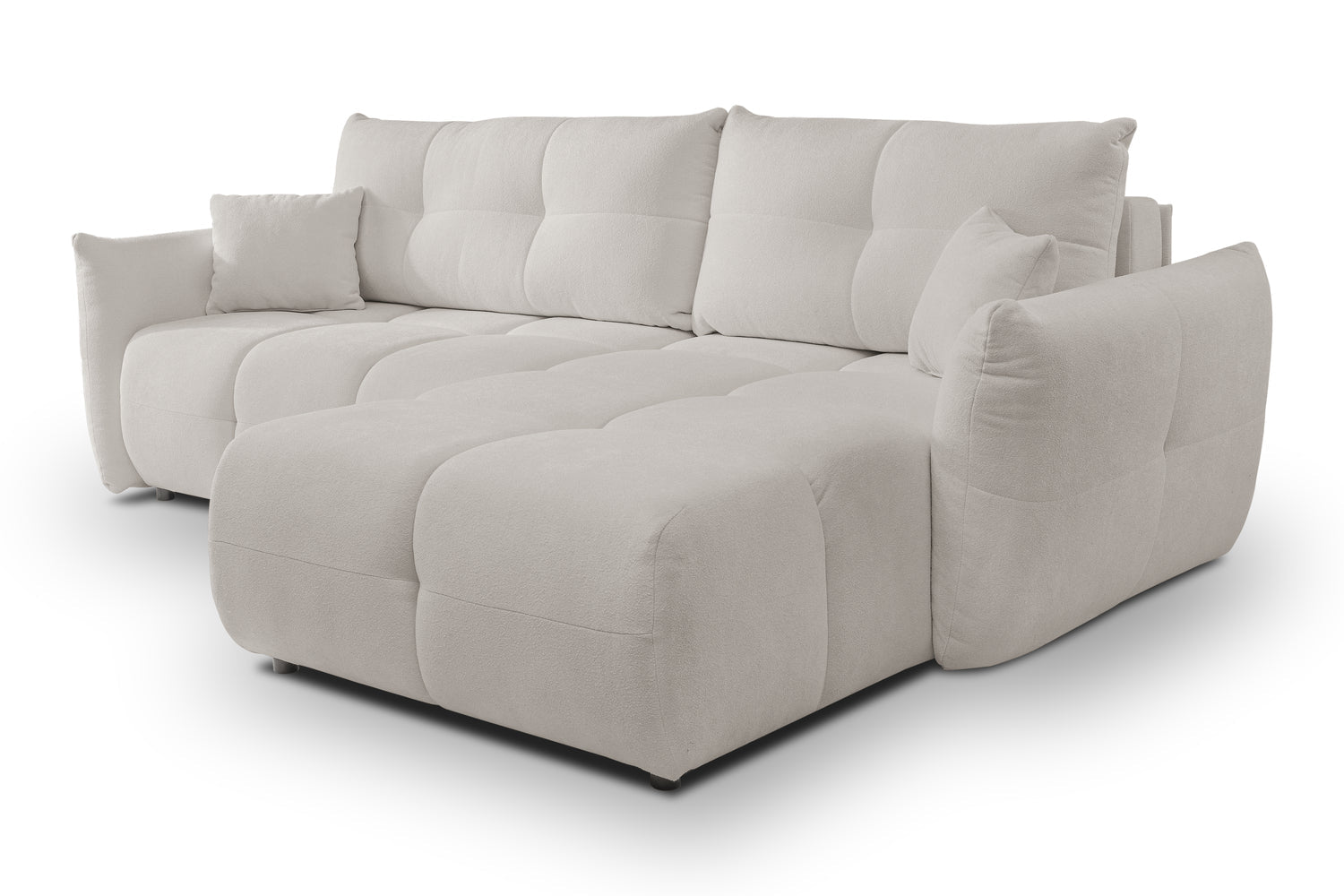 Lask BASE Ecksofa mit Schlaffunktion – 257 x 177 cm – Links- oder Rechtskonfiguration