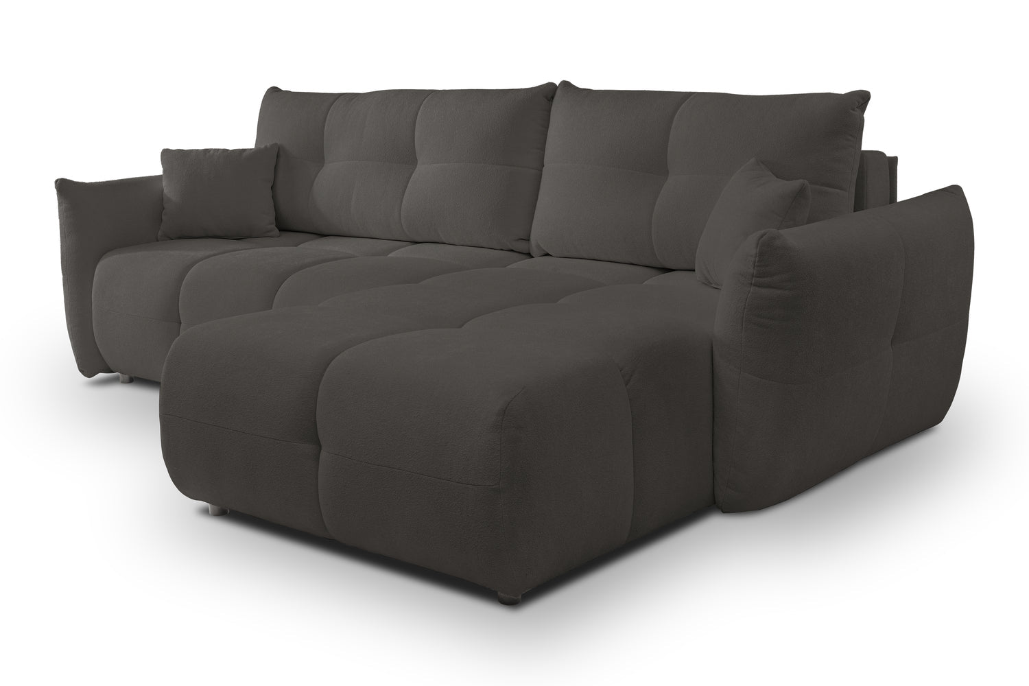 Lask BASE Ecksofa mit Schlaffunktion – 257 x 177 cm – Links- oder Rechtskonfiguration