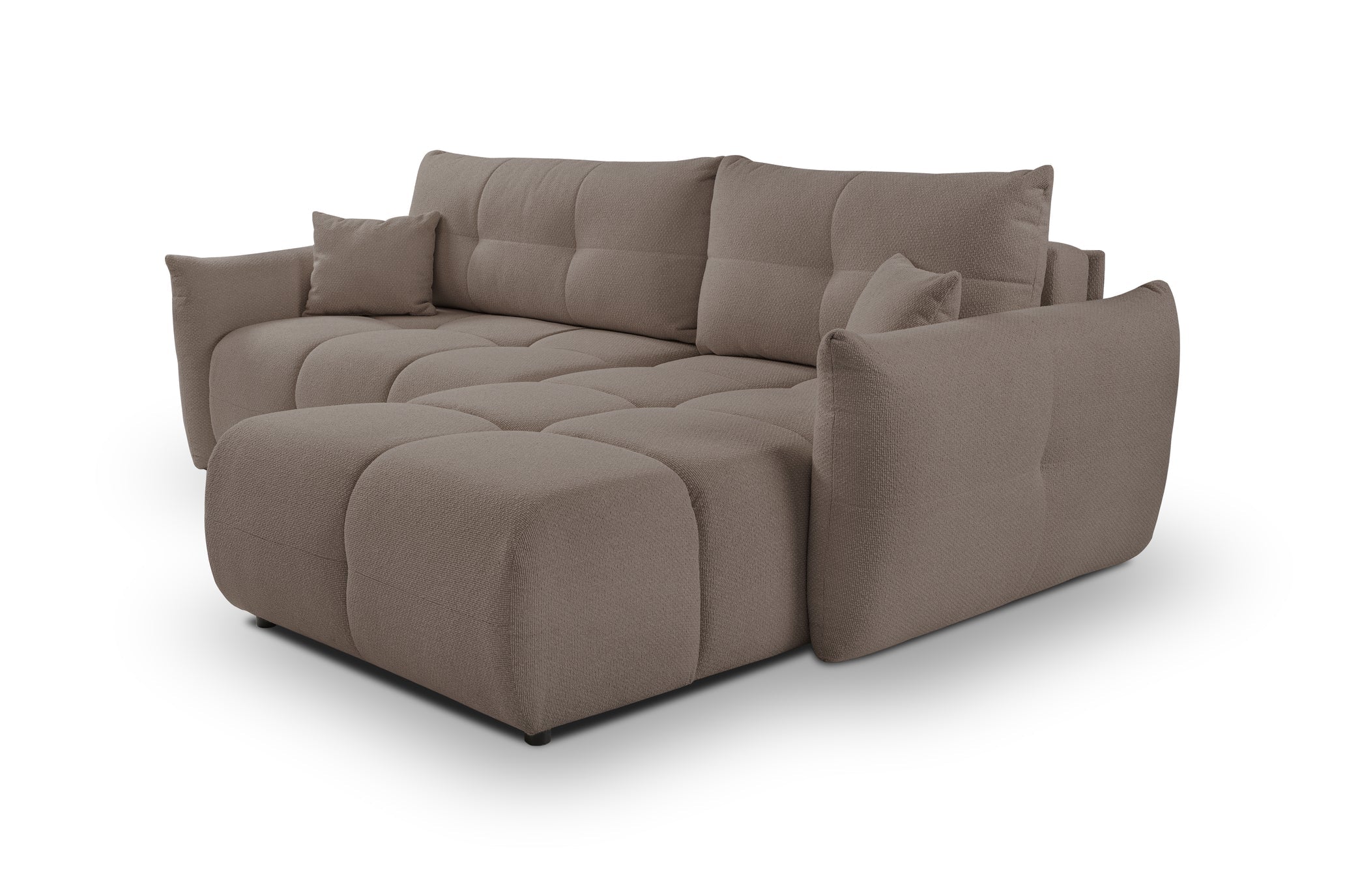 Lask BASE Ecksofa mit Schlaffunktion – 257 x 177 cm – Links- oder Rechtskonfiguration