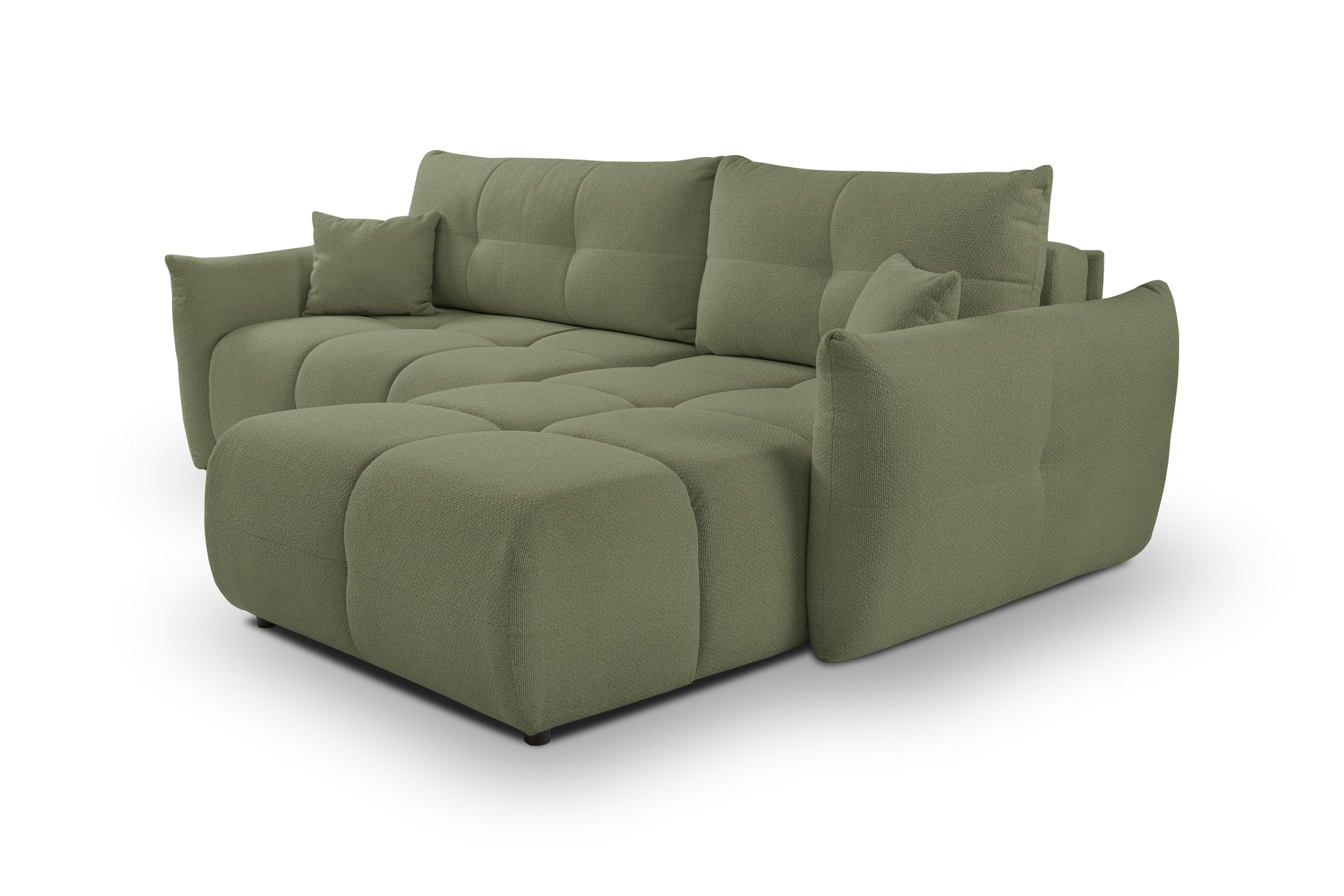 Lask BASE Ecksofa mit Schlaffunktion – 257 x 177 cm – Links- oder Rechtskonfiguration