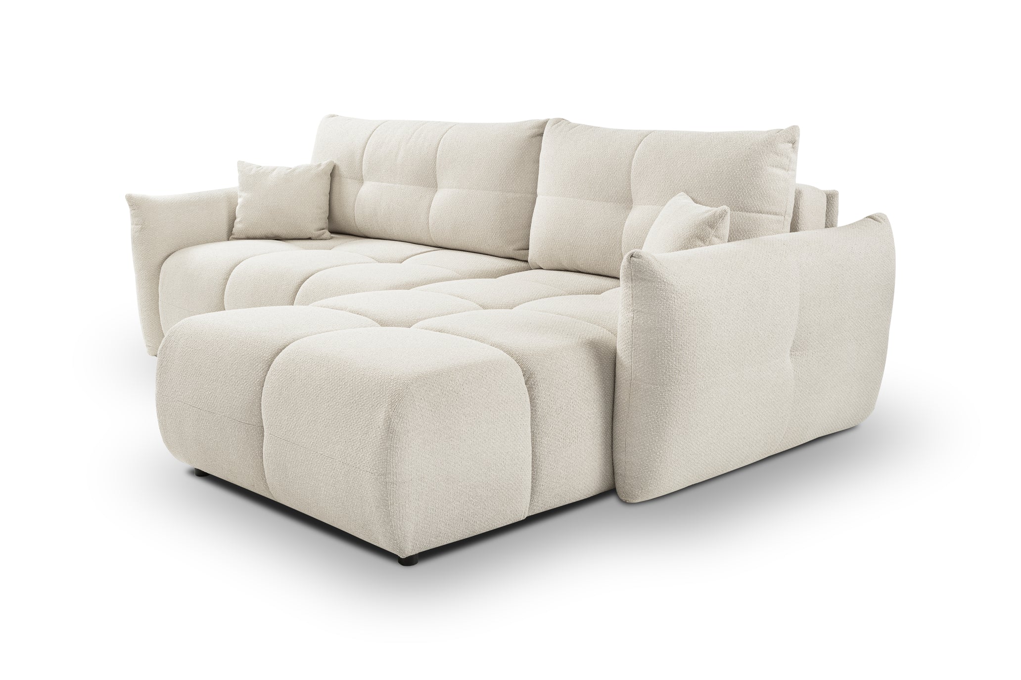 Lask BASE Ecksofa mit Schlaffunktion – 257 x 177 cm – Links- oder Rechtskonfiguration