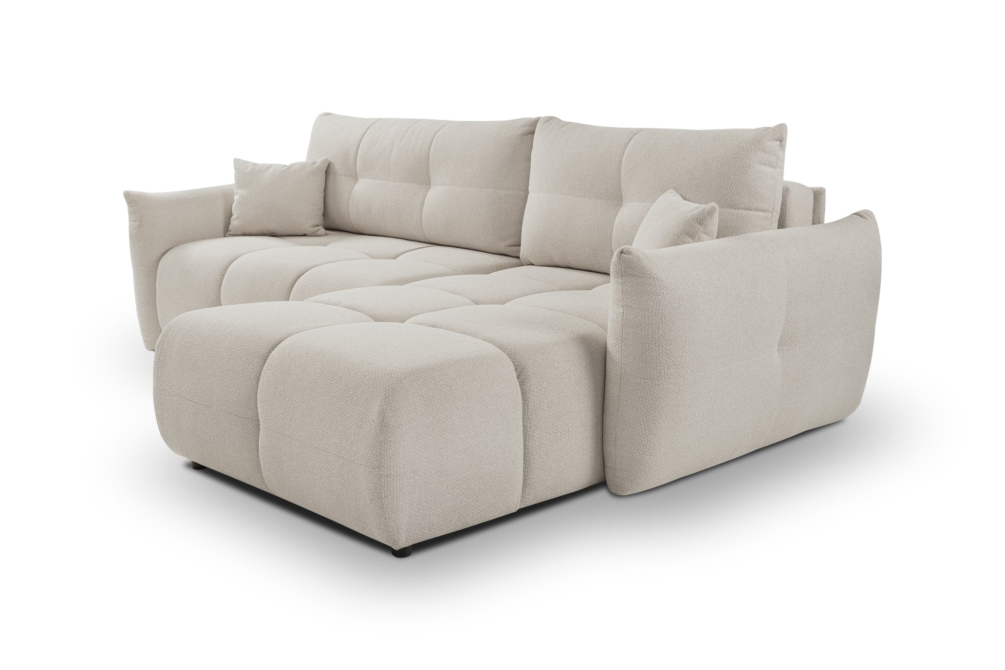 Lask BASE Ecksofa mit Schlaffunktion – 257 x 177 cm – Links- oder Rechtskonfiguration