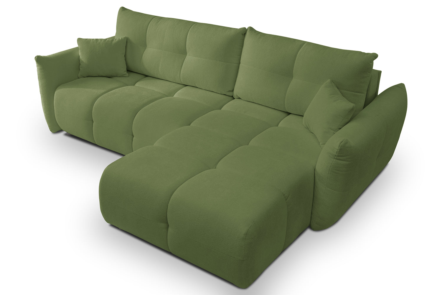 Lask BASE Ecksofa mit Schlaffunktion – 257 x 177 cm – Links- oder Rechtskonfiguration