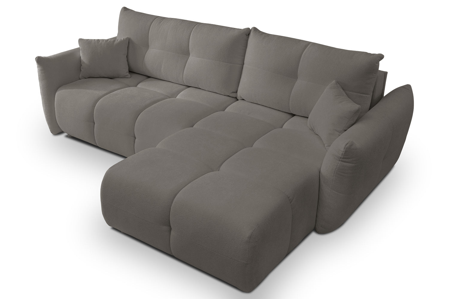 Lask BASE Ecksofa mit Schlaffunktion – 257 x 177 cm – Links- oder Rechtskonfiguration