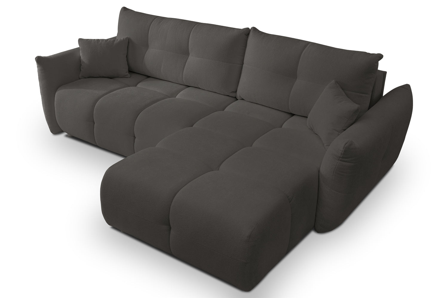 Lask BASE Ecksofa mit Schlaffunktion – 257 x 177 cm – Links- oder Rechtskonfiguration