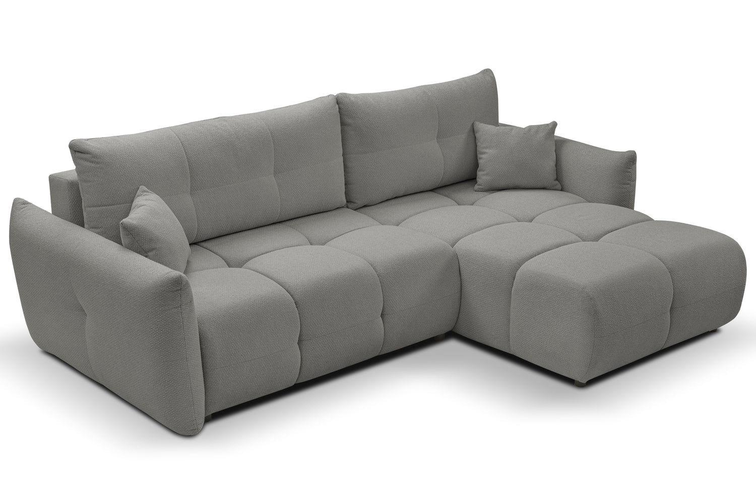 Lask BASE Ecksofa mit Schlaffunktion – 257 x 177 cm – Links- oder Rechtskonfiguration