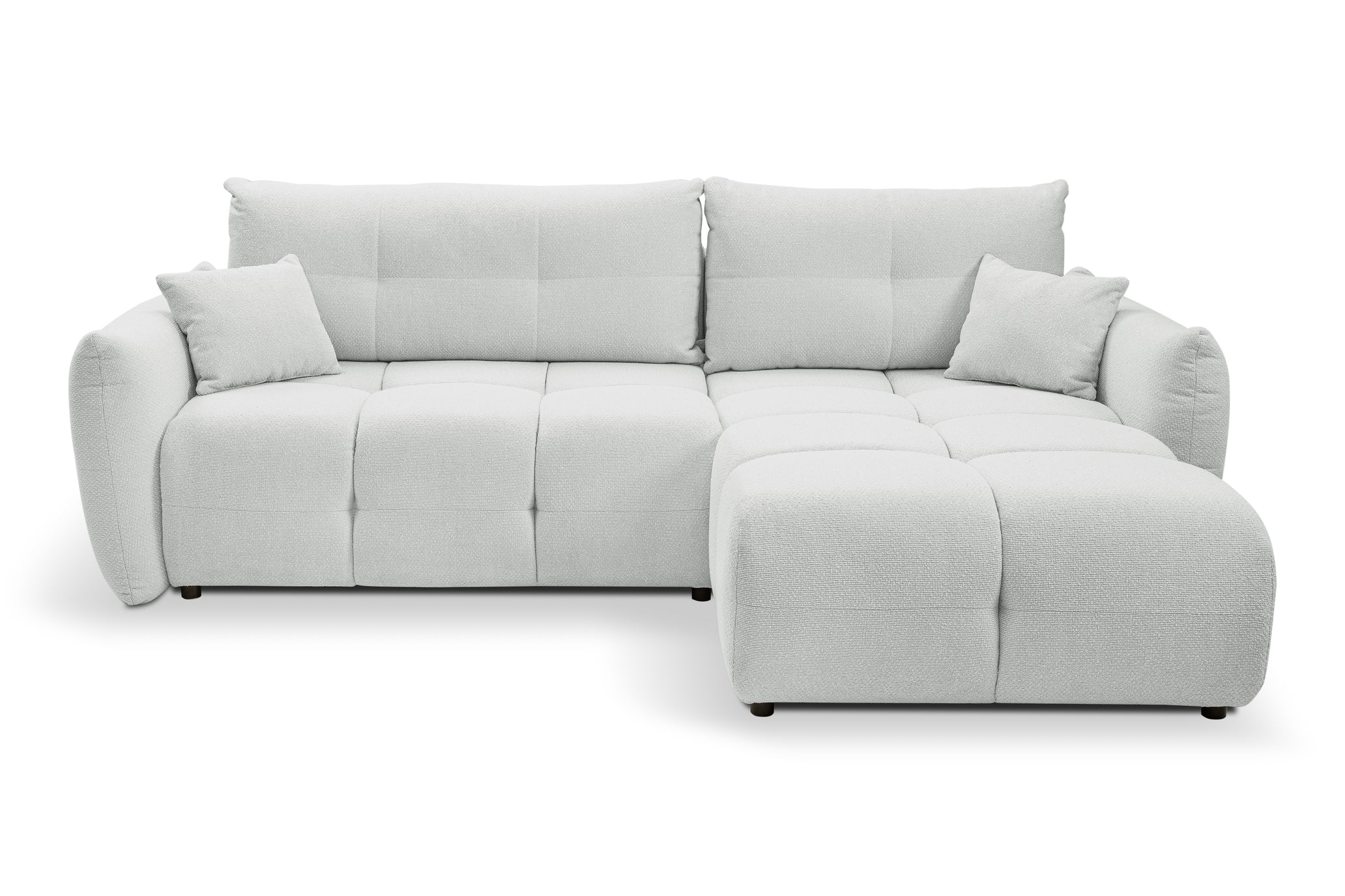 Lask BASE Ecksofa mit Schlaffunktion – 257 x 177 cm – Links- oder Rechtskonfiguration