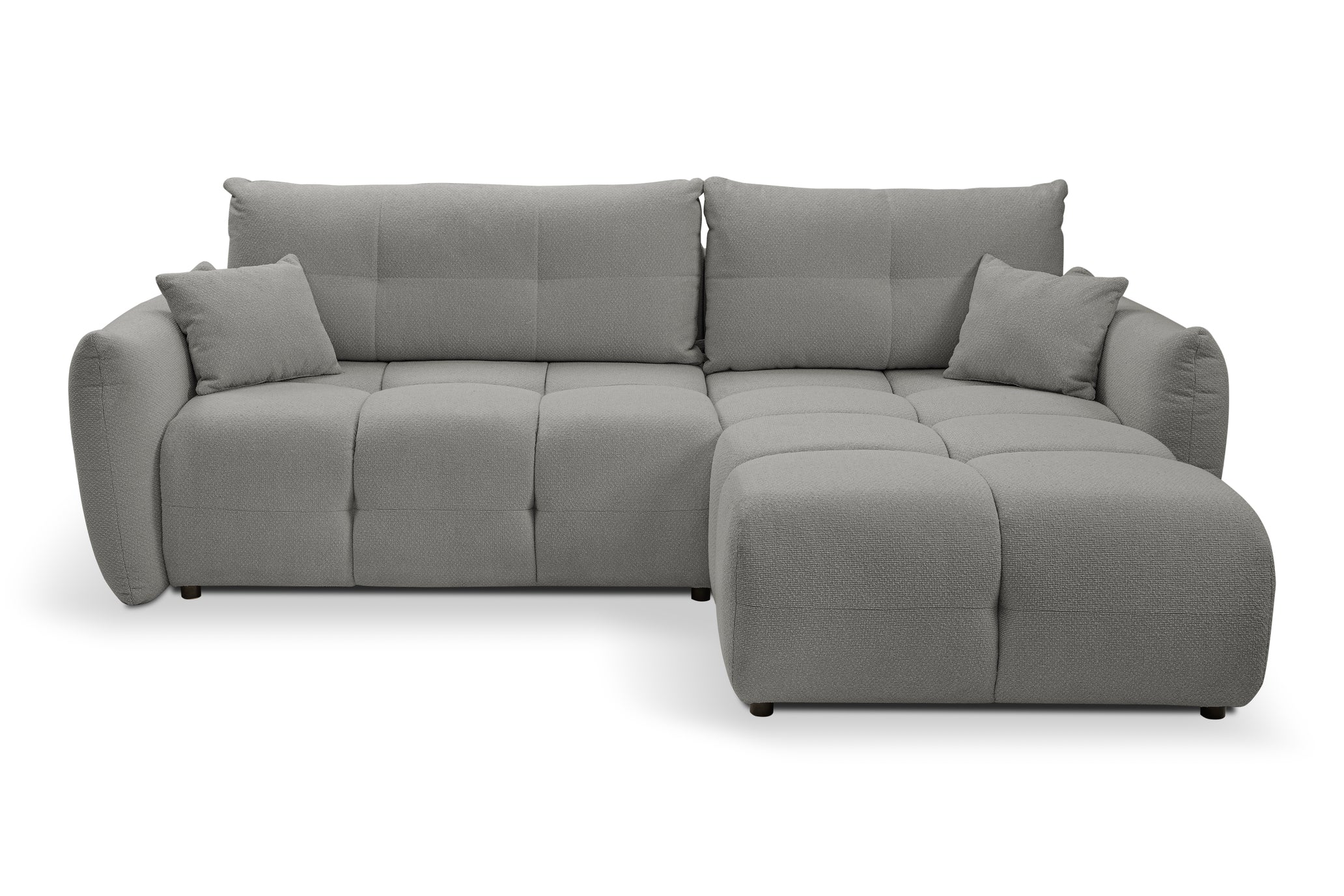 Lask BASE Ecksofa mit Schlaffunktion – 257 x 177 cm – Links- oder Rechtskonfiguration