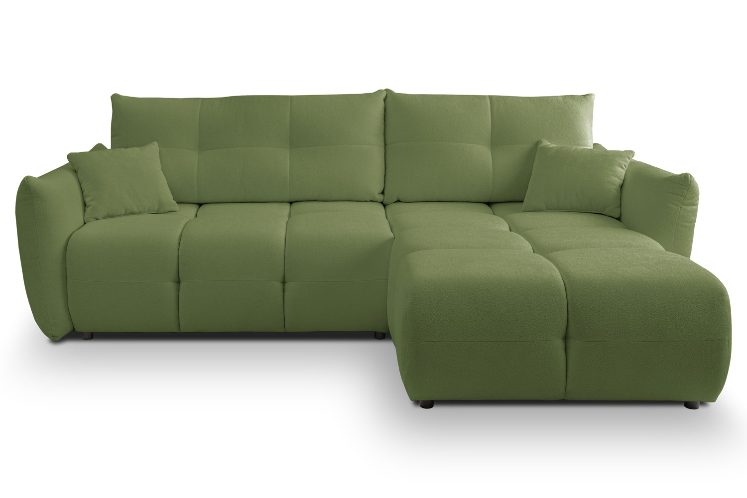 Lask BASE Ecksofa mit Schlaffunktion – 257 x 177 cm – Links- oder Rechtskonfiguration