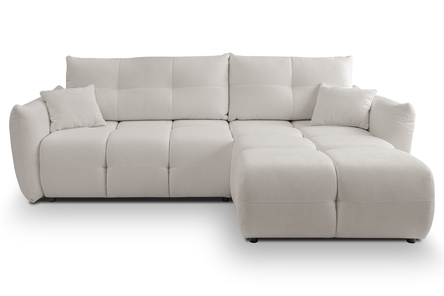 Lask BASE Ecksofa mit Schlaffunktion – 257 x 177 cm – Links- oder Rechtskonfiguration