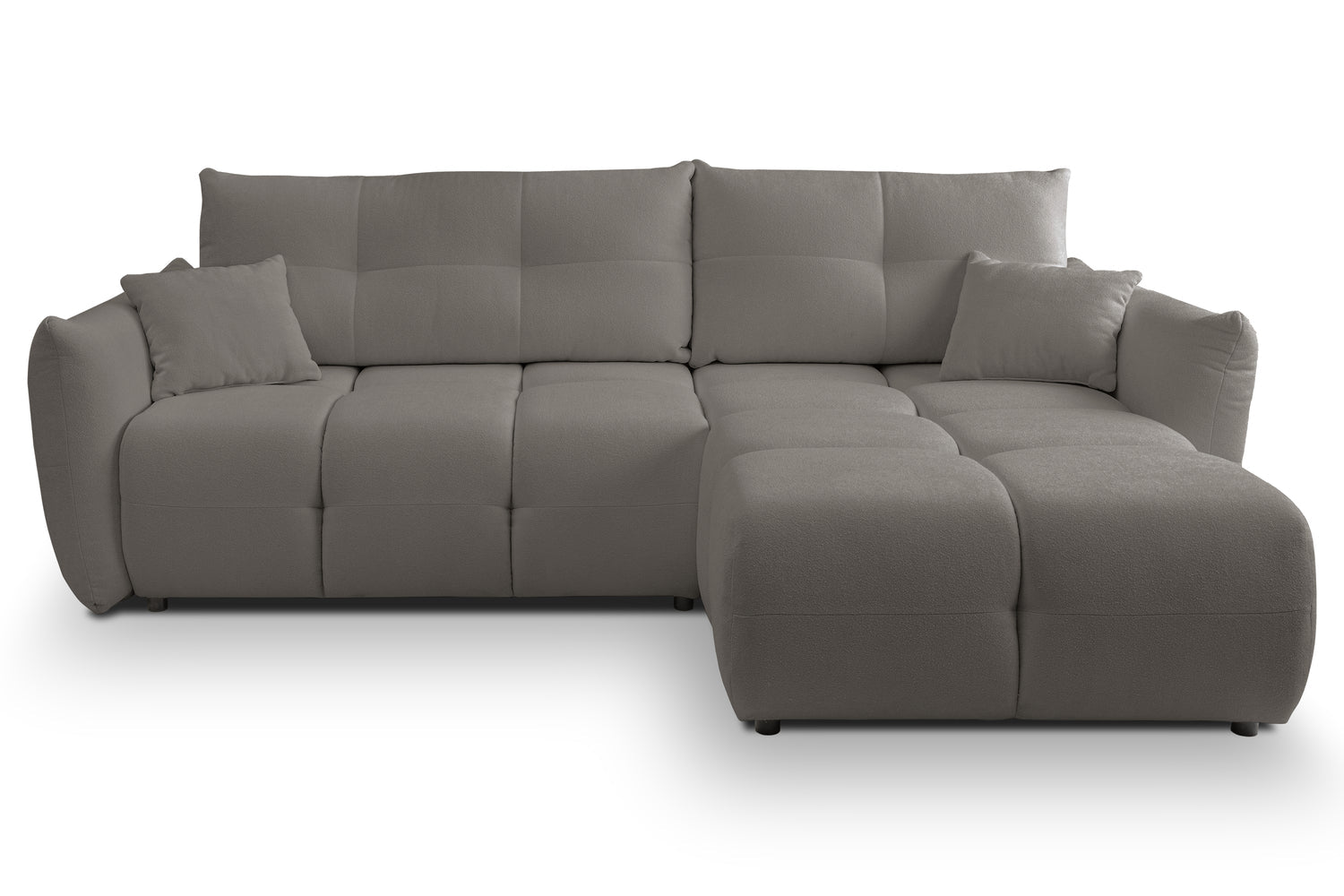 Lask BASE Ecksofa mit Schlaffunktion – 257 x 177 cm – Links- oder Rechtskonfiguration