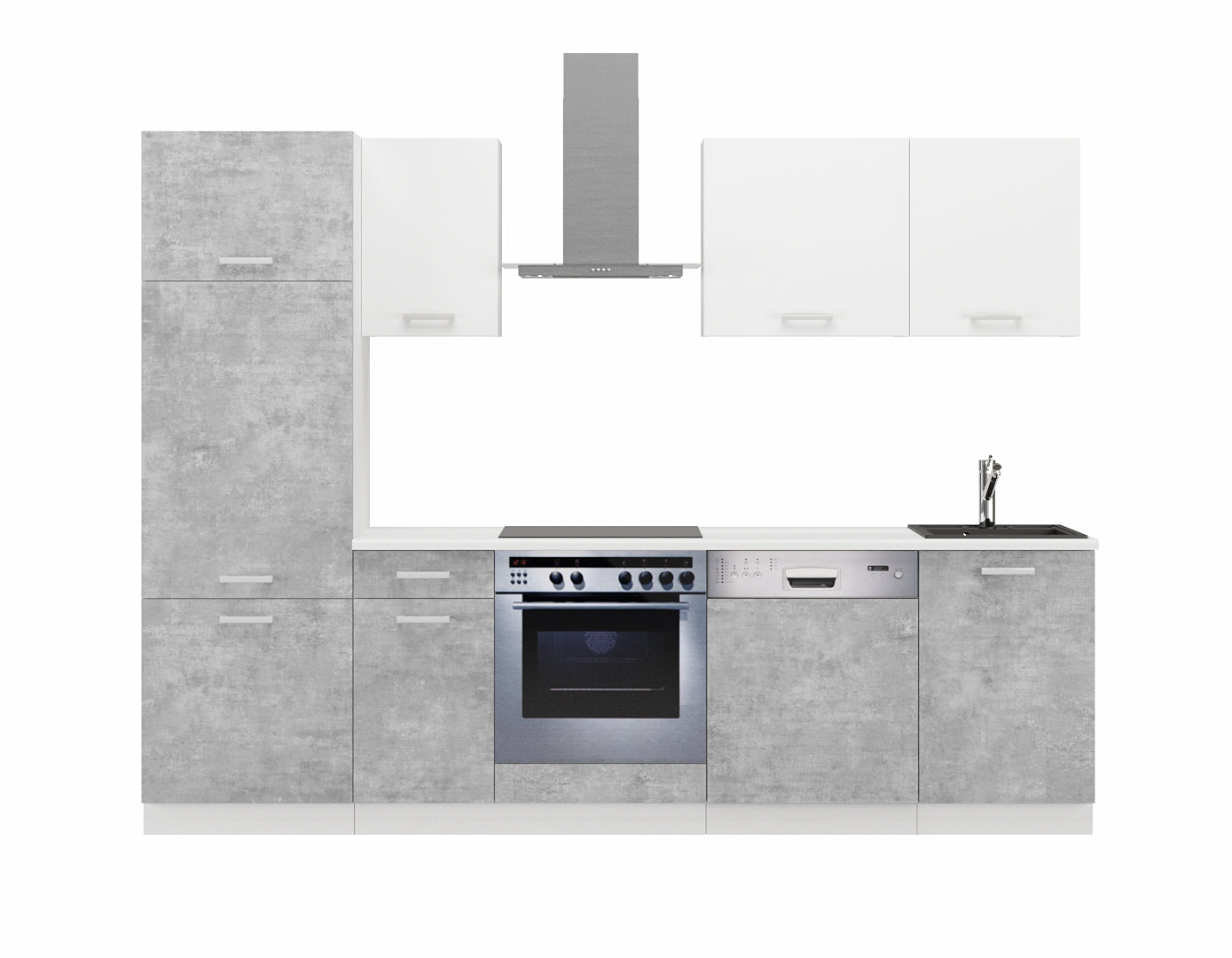 LE Toni 270 cm Küchenset – Bellato