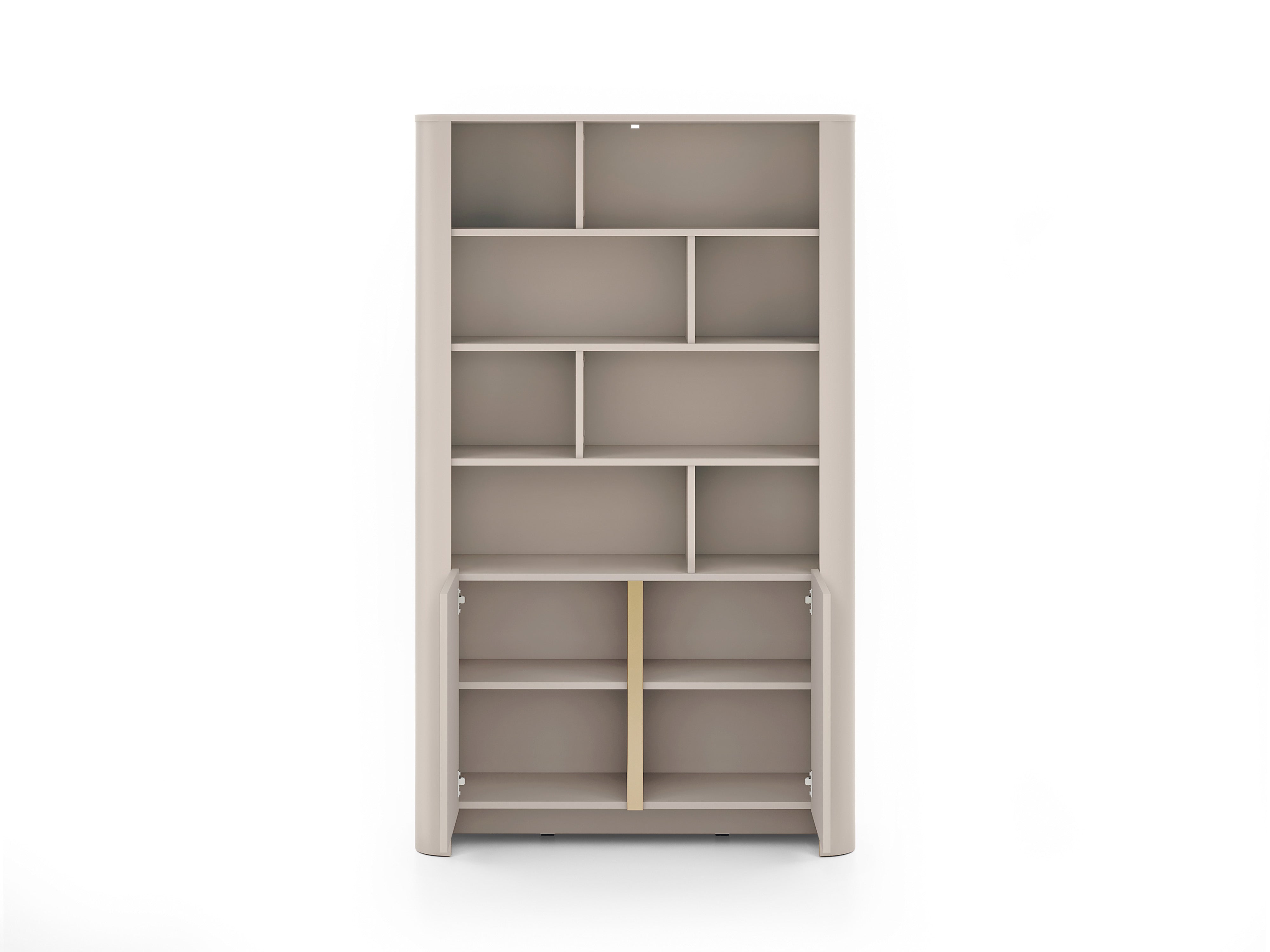 PI Bari Bücherregal – Kaschmir-Finish