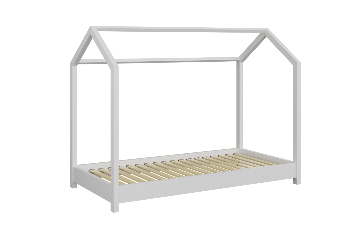 Kocot Bella Kids' House Bed White 160 / 180 x 80 cm or 200 x 90 cm
