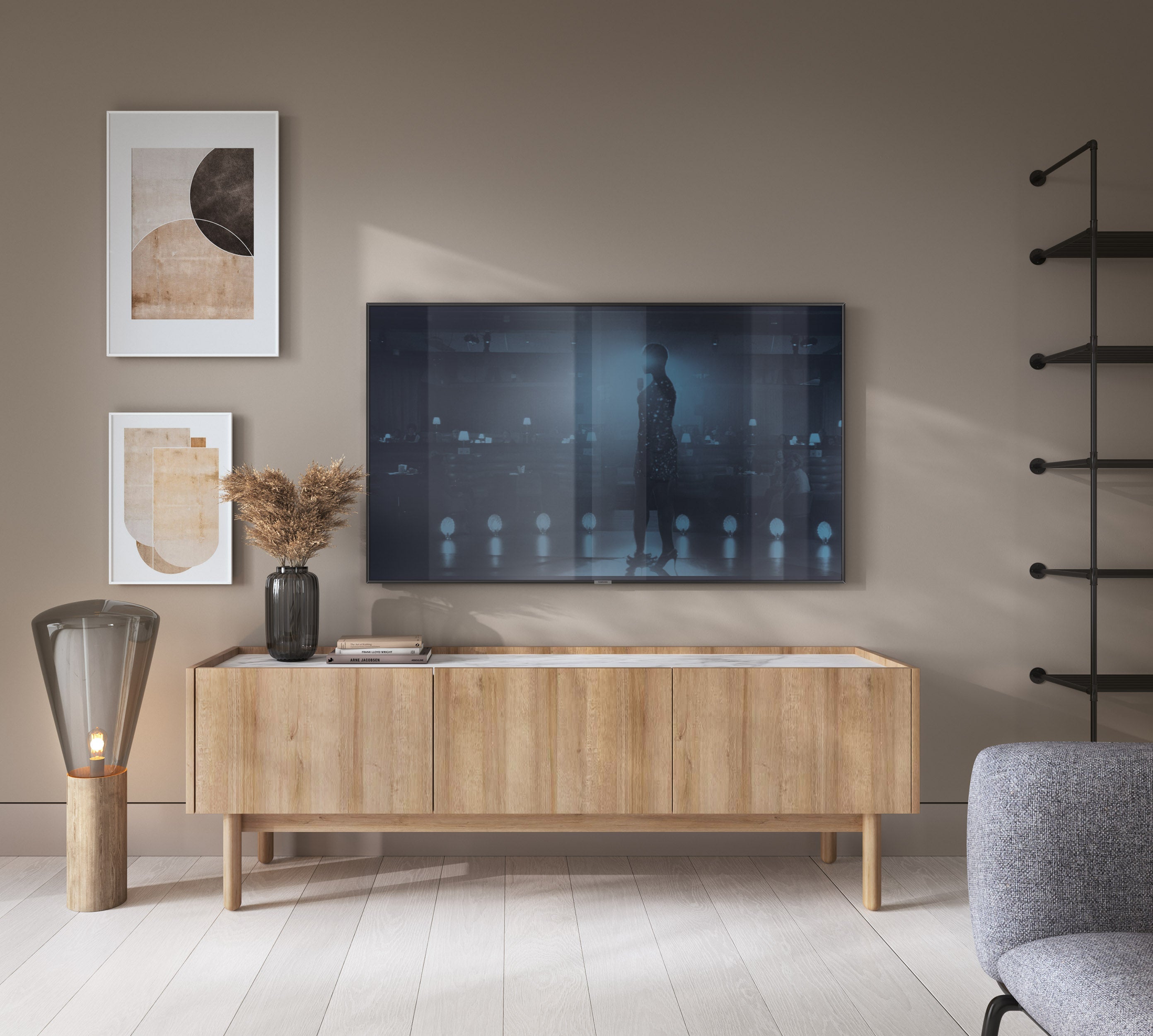 PI Boho TV-Schrank RTV-144 – Riviera-Eiche