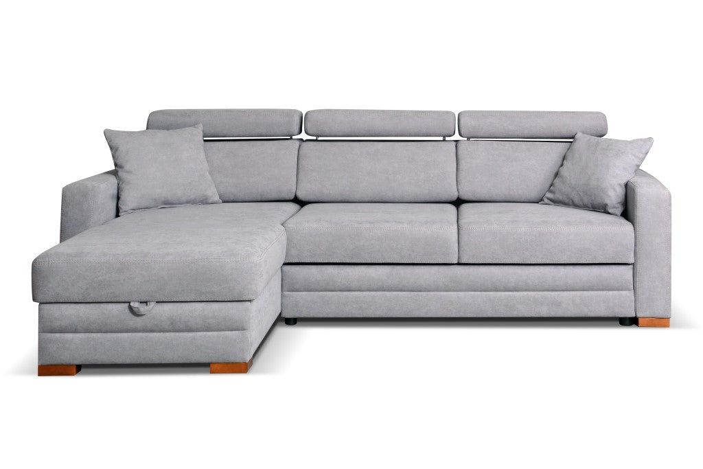 Ecksofa Solar Soft Grey
