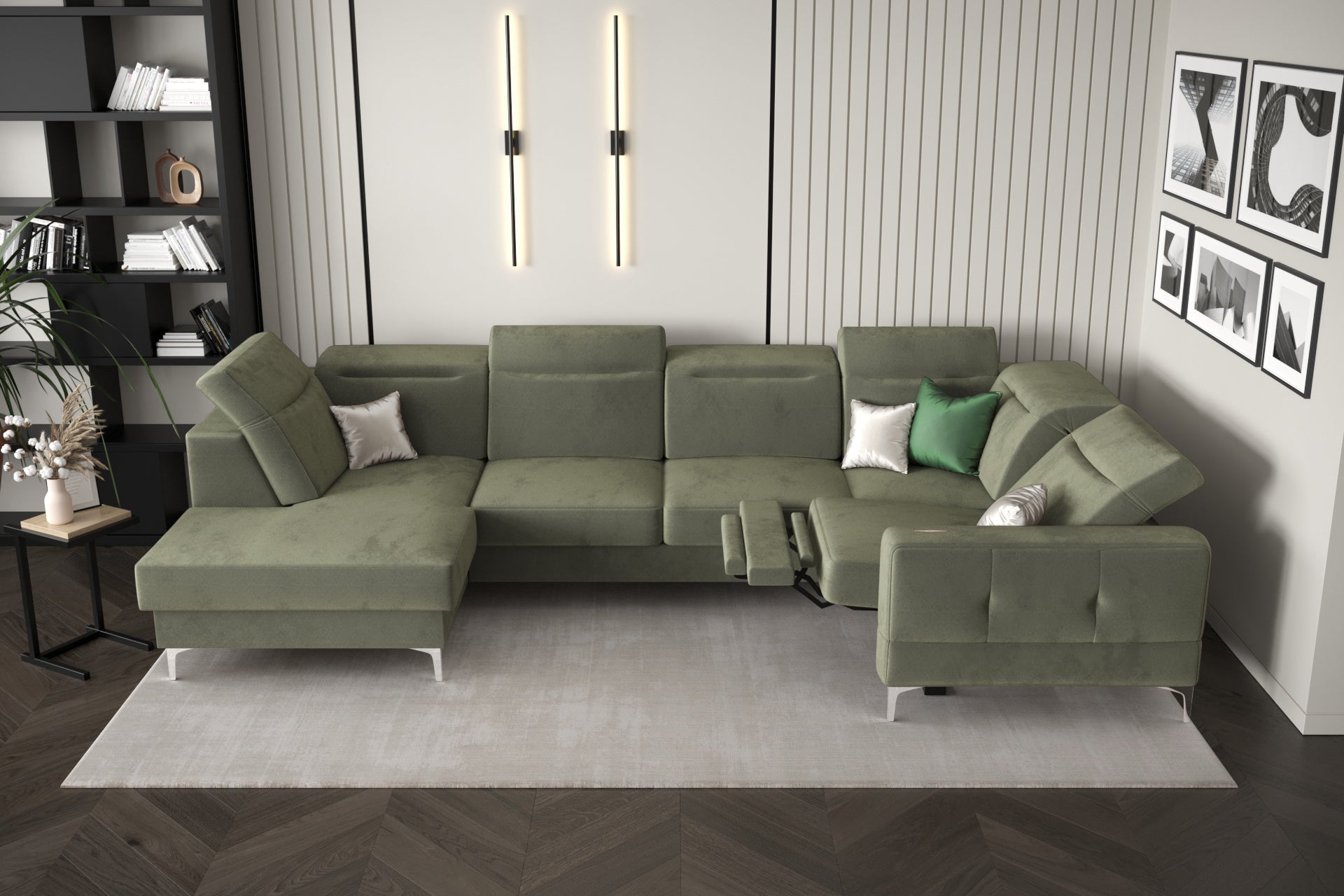 G-Malibu Max II Relax Ecksofa 180x350x182 cm