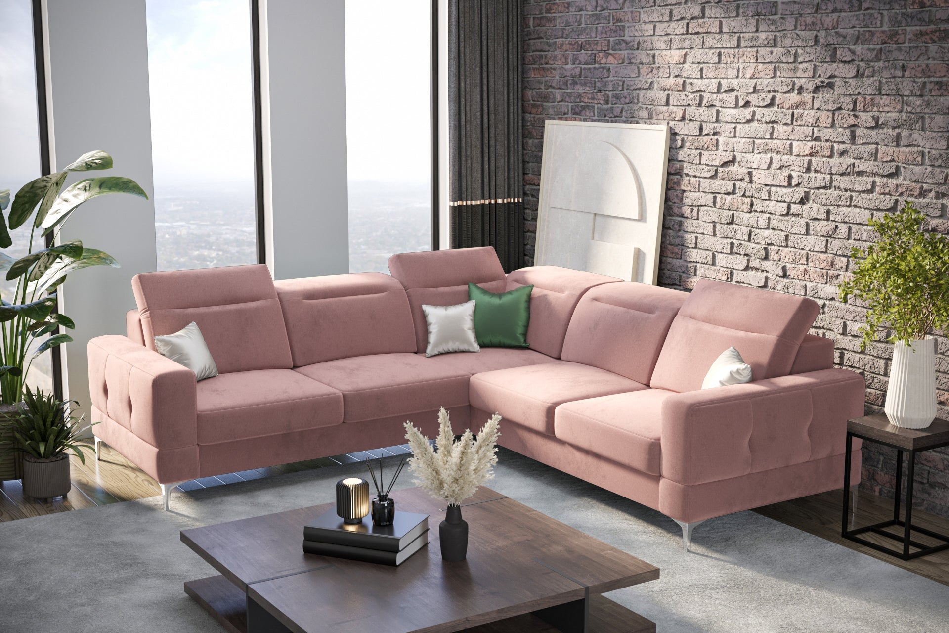 G-Malibu Max Ecksofa Geräumiger Komfort und modernes Design