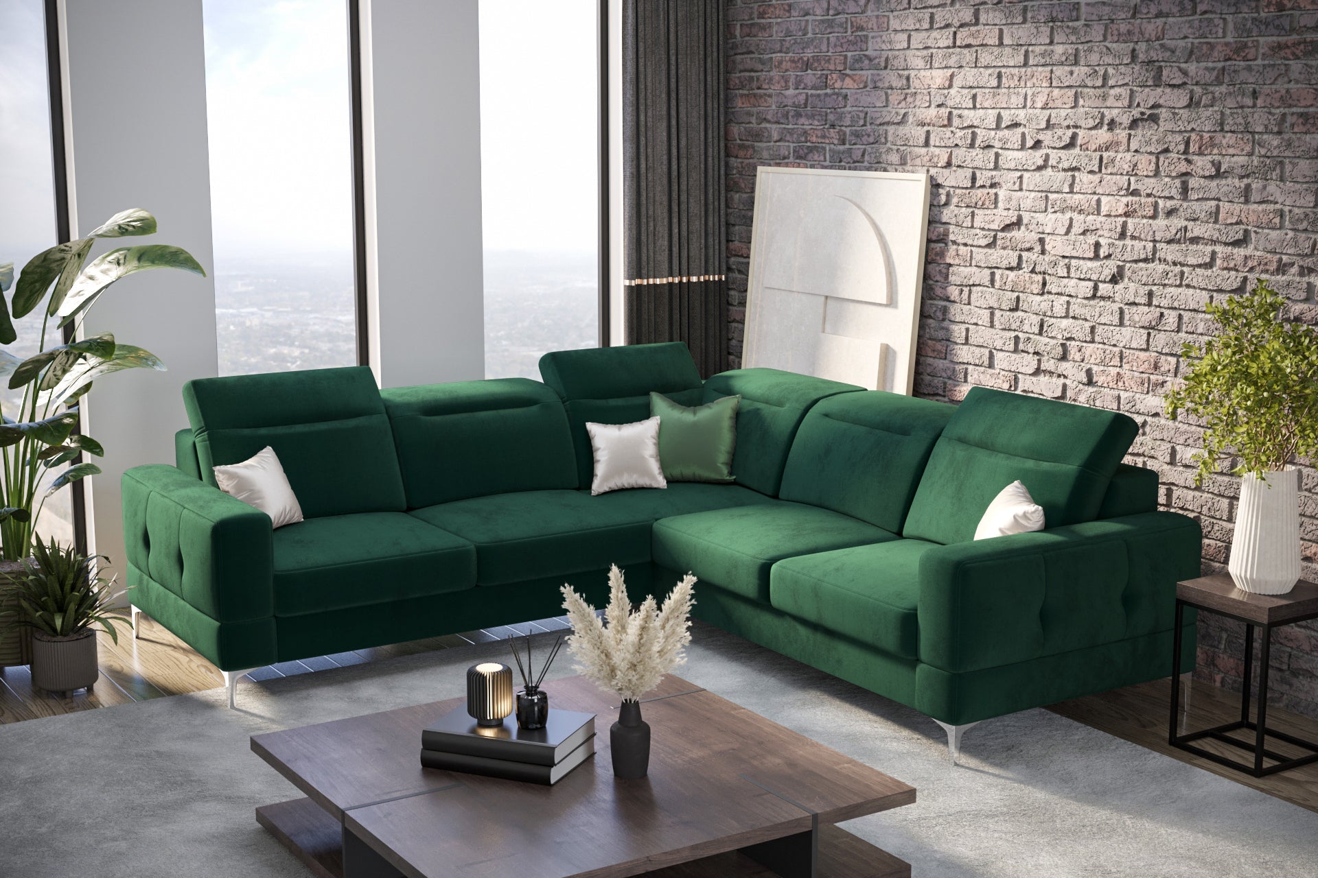 G-Malibu Max Ecksofa Geräumiger Komfort und modernes Design