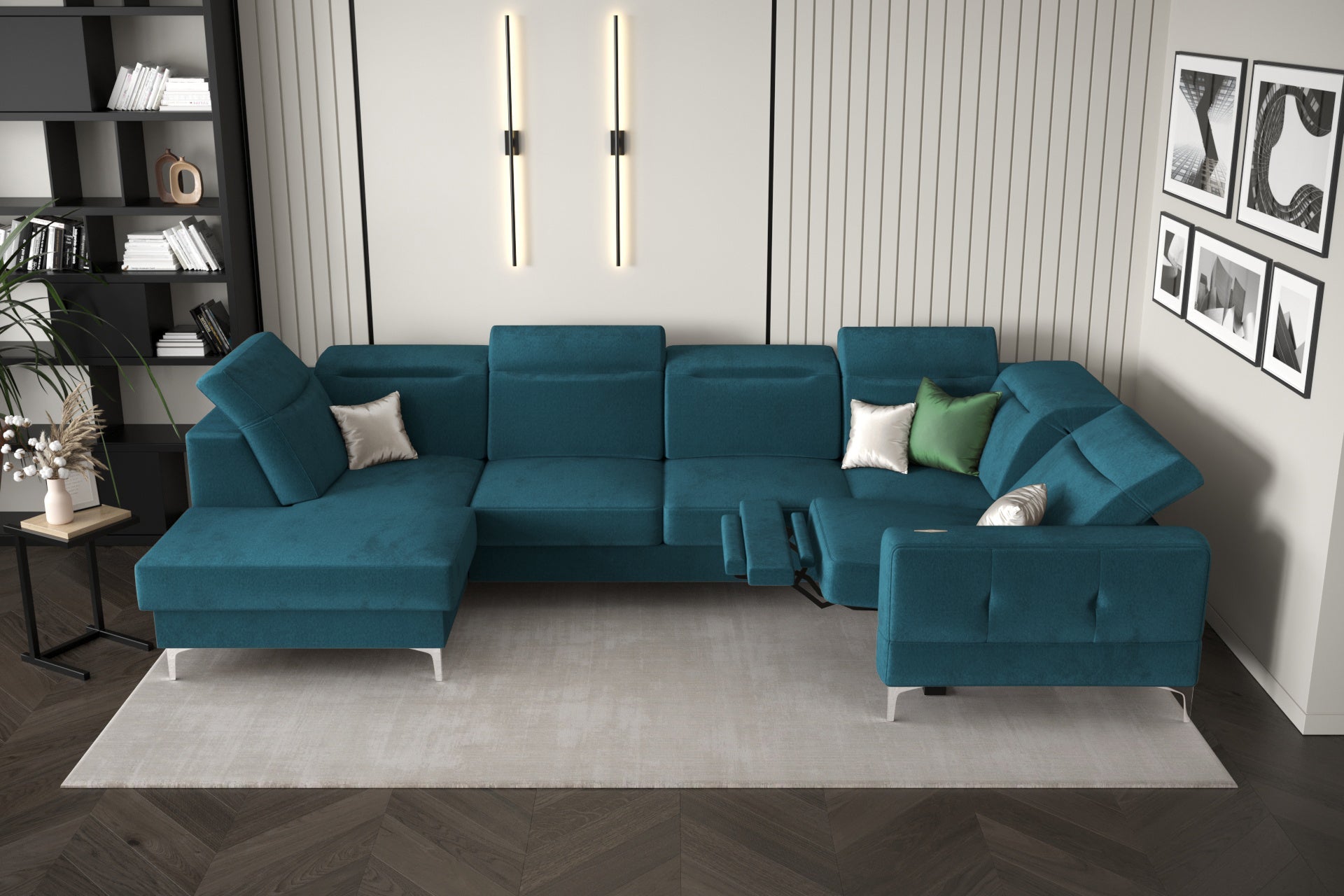 G-Malibu Max II Relax Ecksofa 180x350x182 cm
