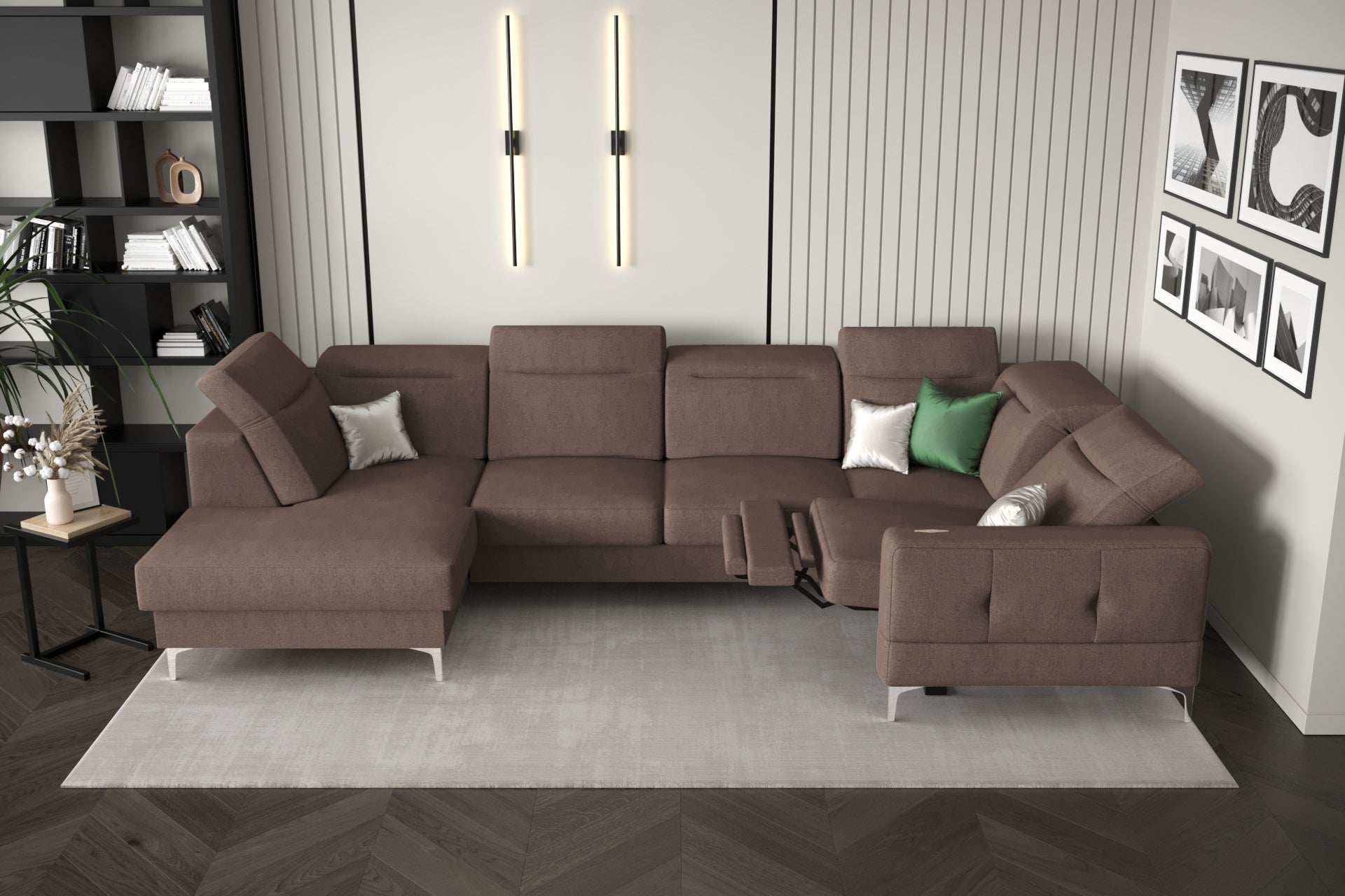 G-Malibu Max II Relax Ecksofa 180x350x182 cm
