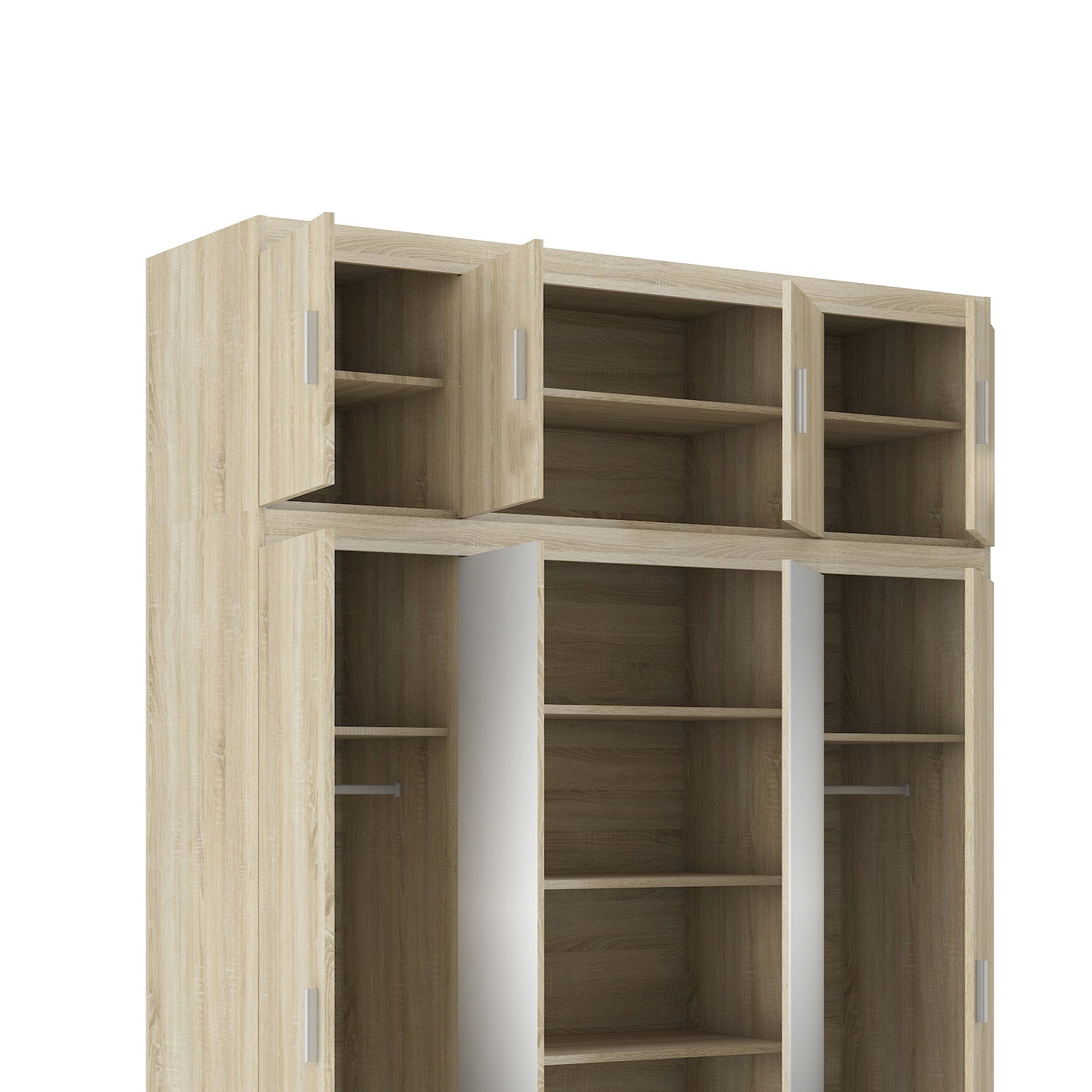 E Elena 4D NAELSO04 Oberschrank in Sonoma-Eiche