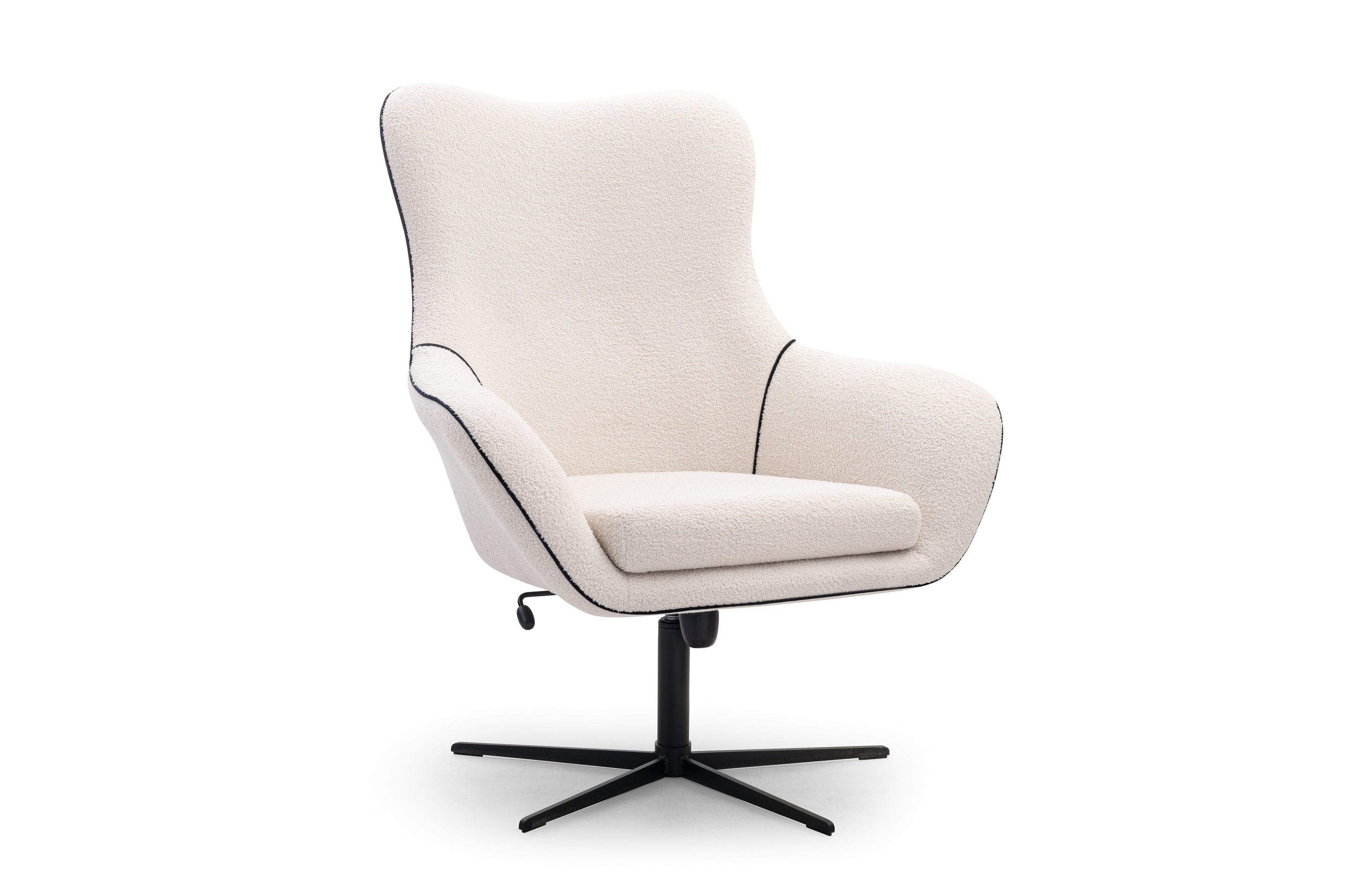 Lask ELIS Drehsessel, 88 x 88–106 cm