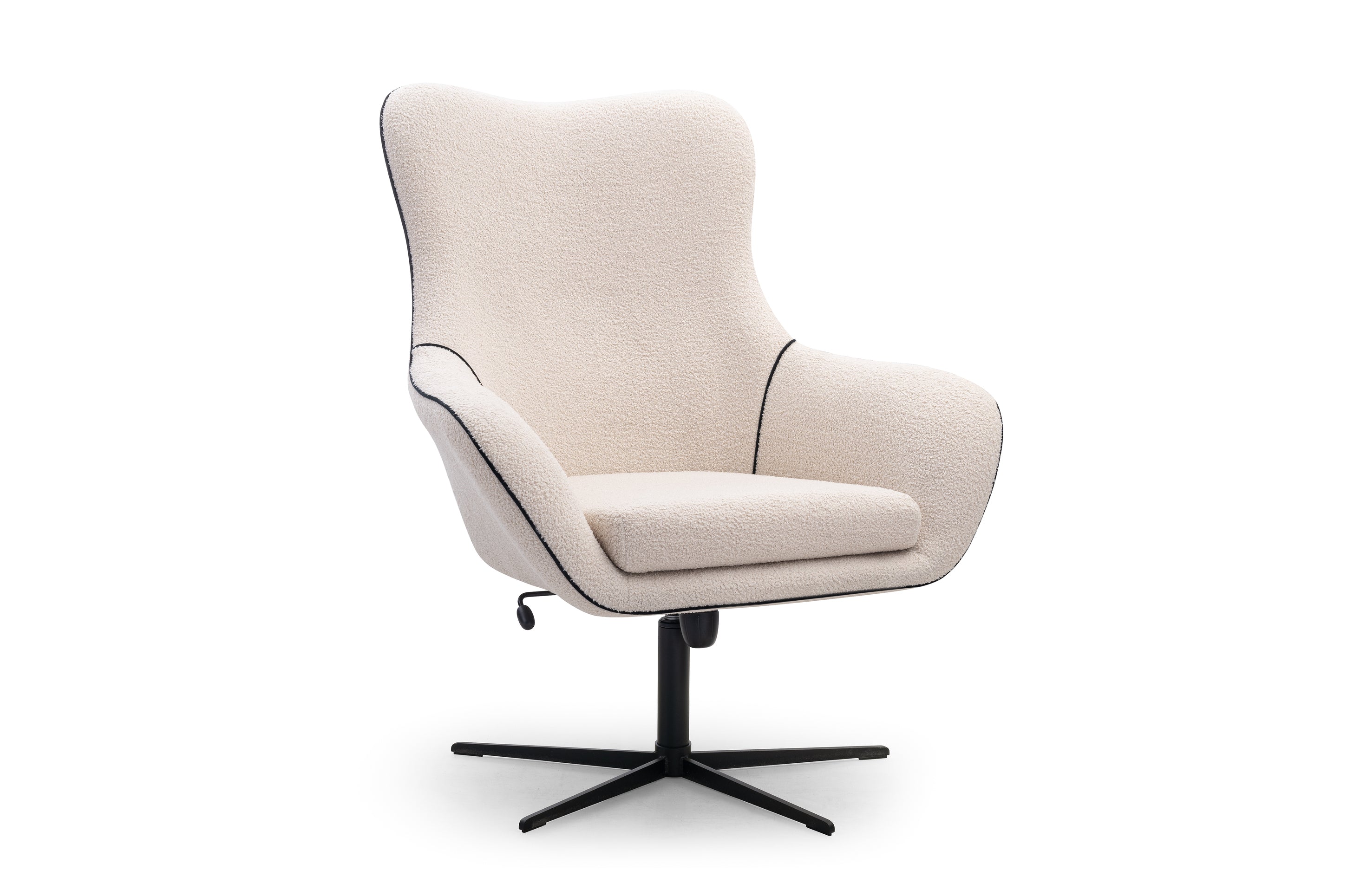 Lask ELIS Drehsessel, 88 x 88–106 cm