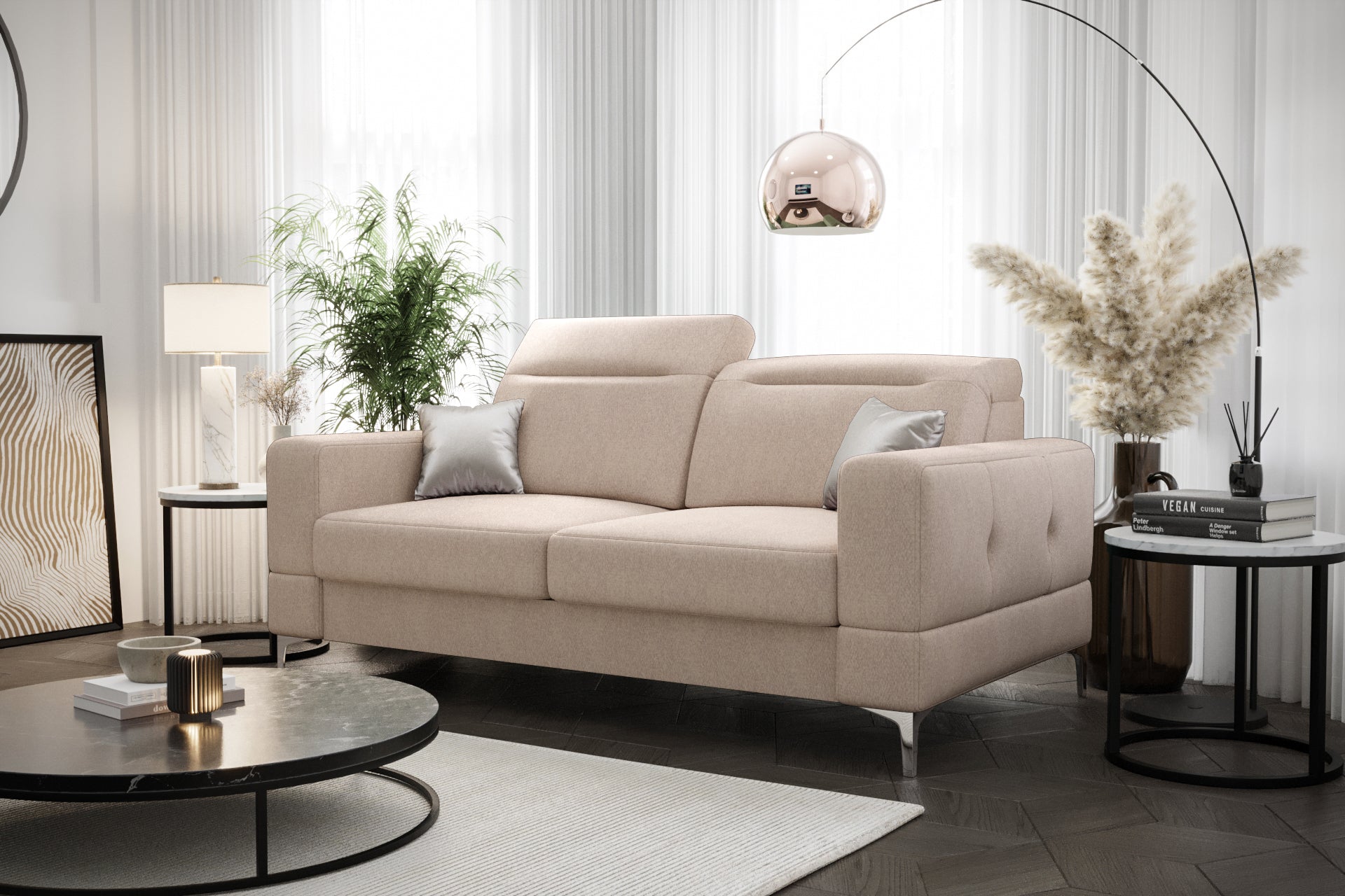 G-Malibu II Zweisitzer-Sofa: Eleganter Komfort für Ihr Wohnzimmer