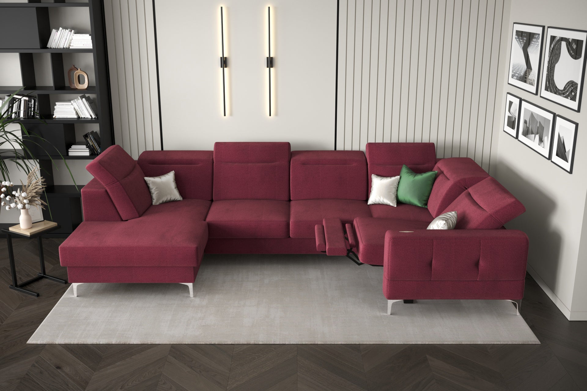 G-Malibu Max II Relax Ecksofa 180x350x182 cm