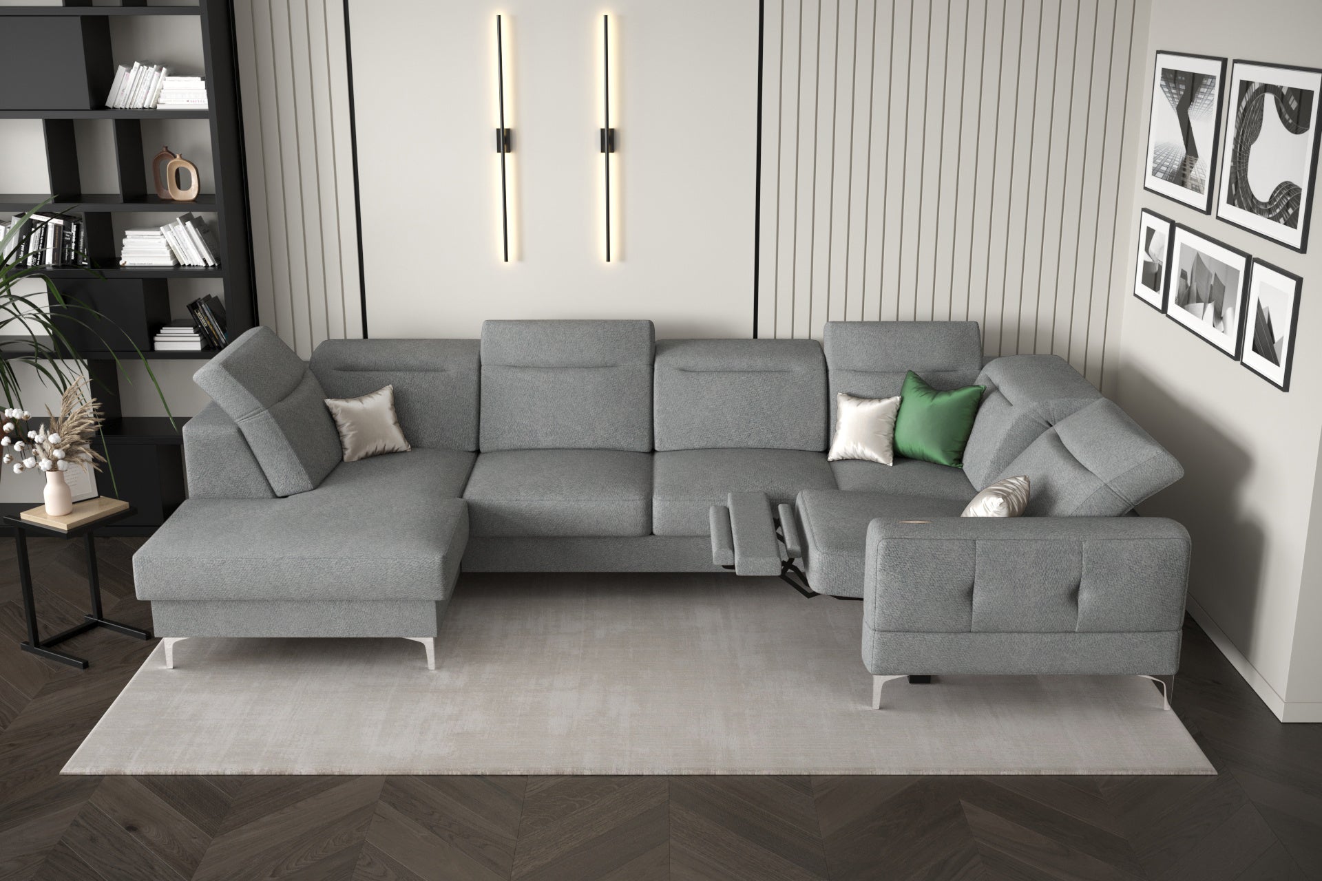 G-Malibu Max II Relax Ecksofa 180x350x182 cm