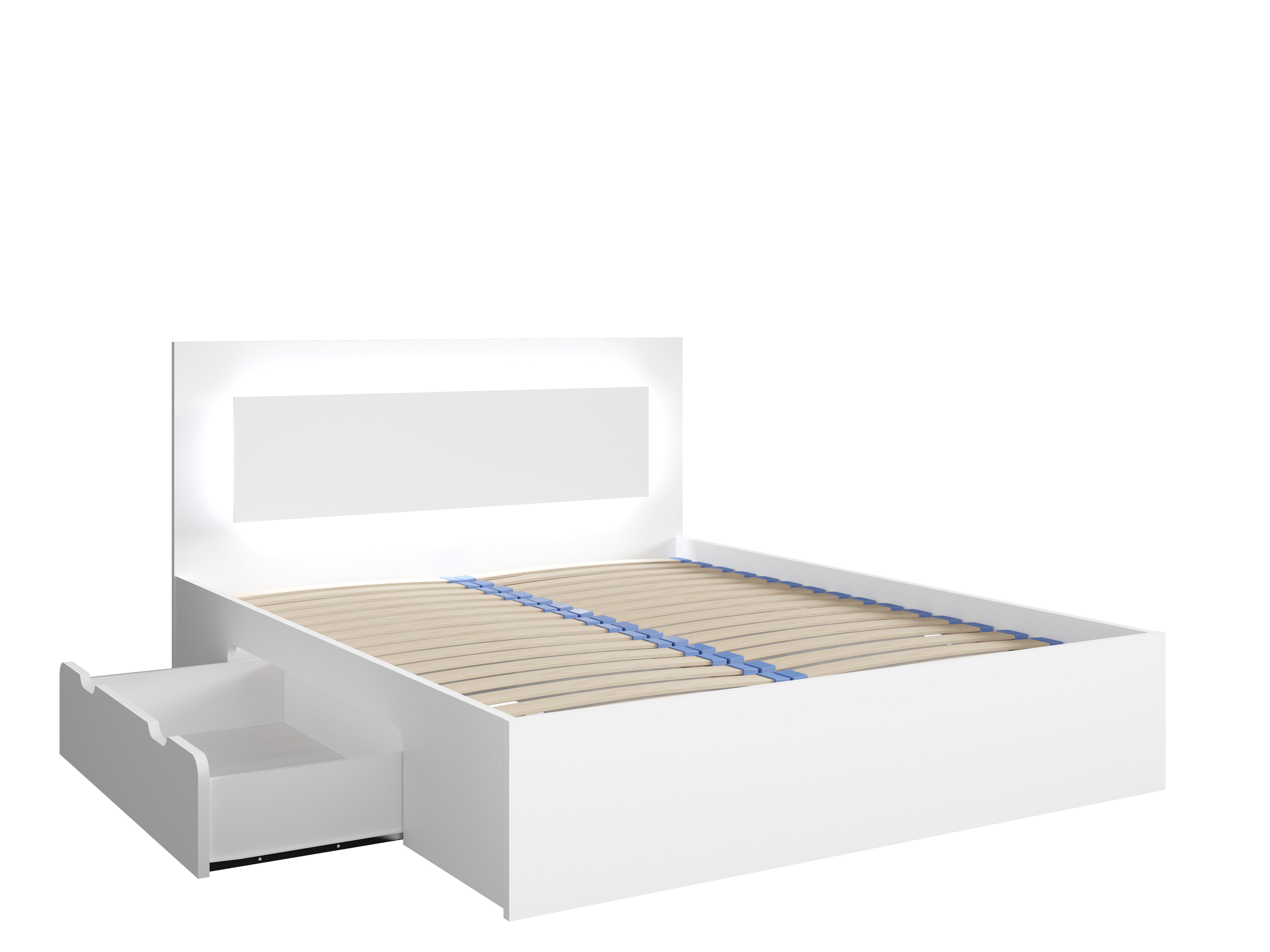 MO Fino Weißes Schlafzimmer-Set
