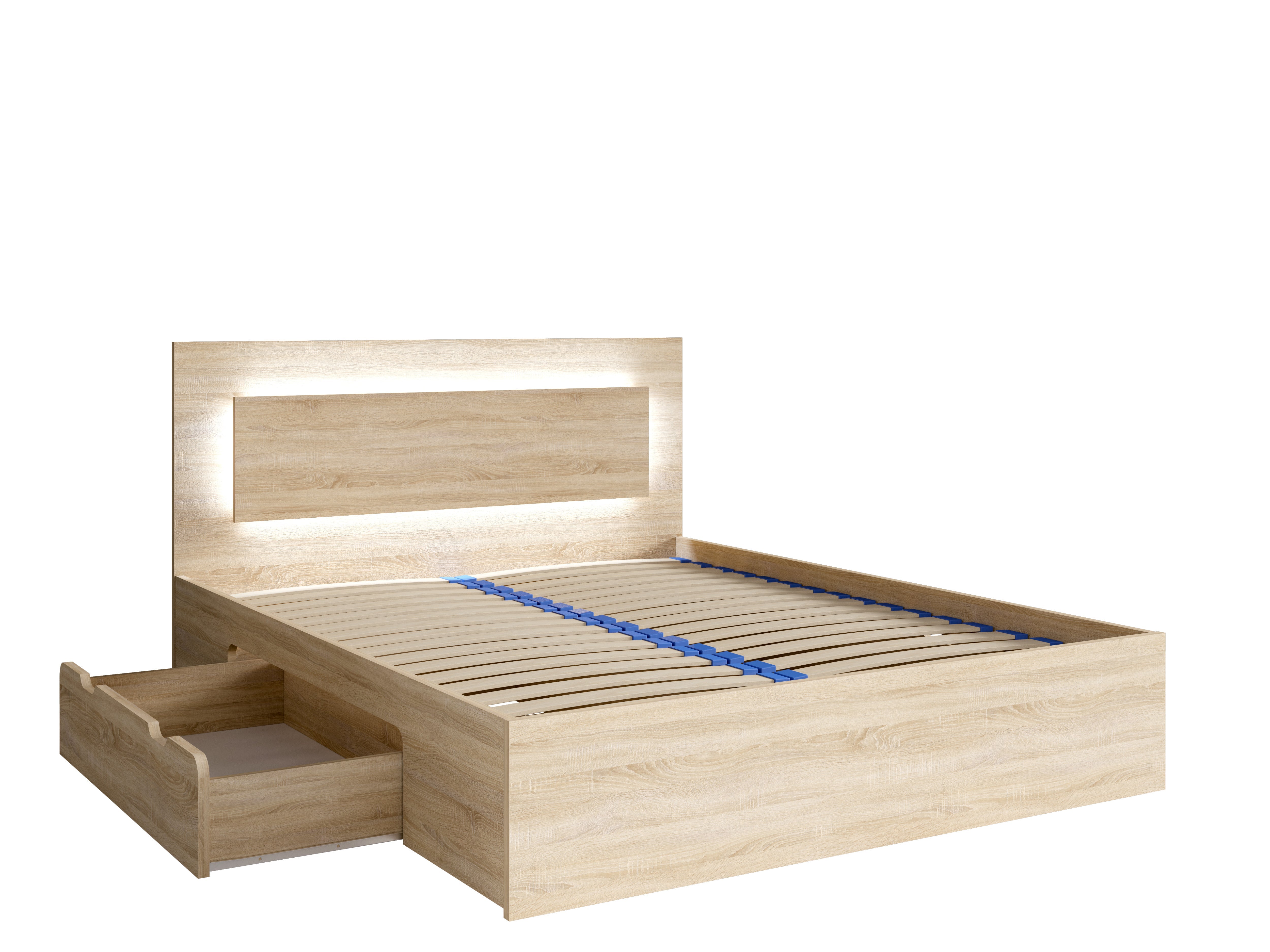 MO Fino Sonoma Oak Bedroom Set