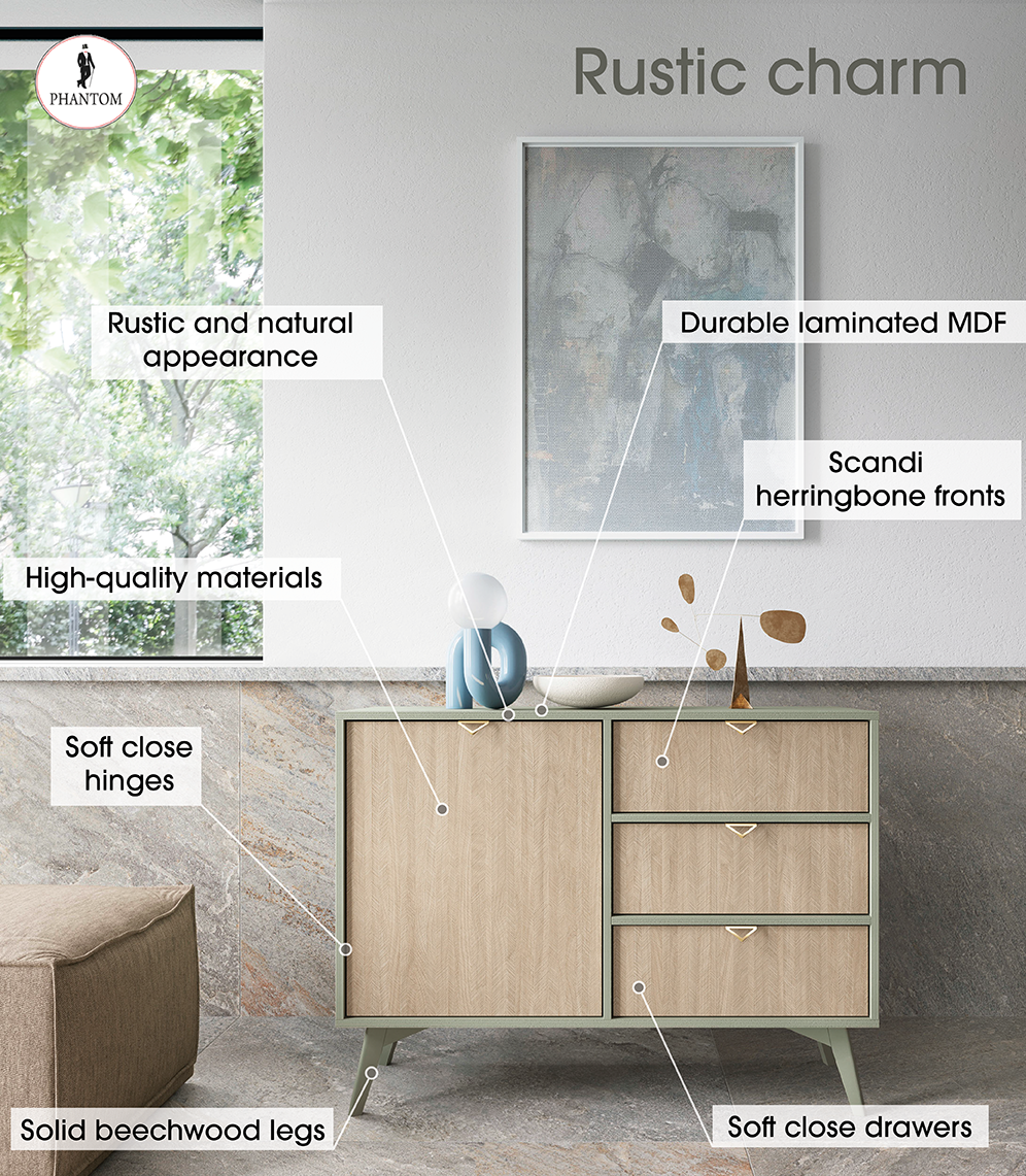 Forest Kleine Kommode - Kommode Sandbeige