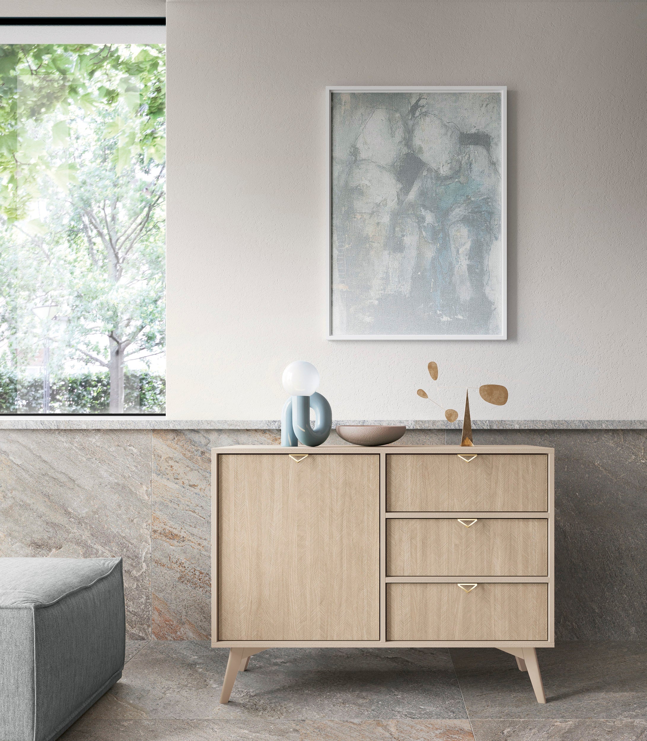 Forest Kleine Kommode - Kommode Sandbeige