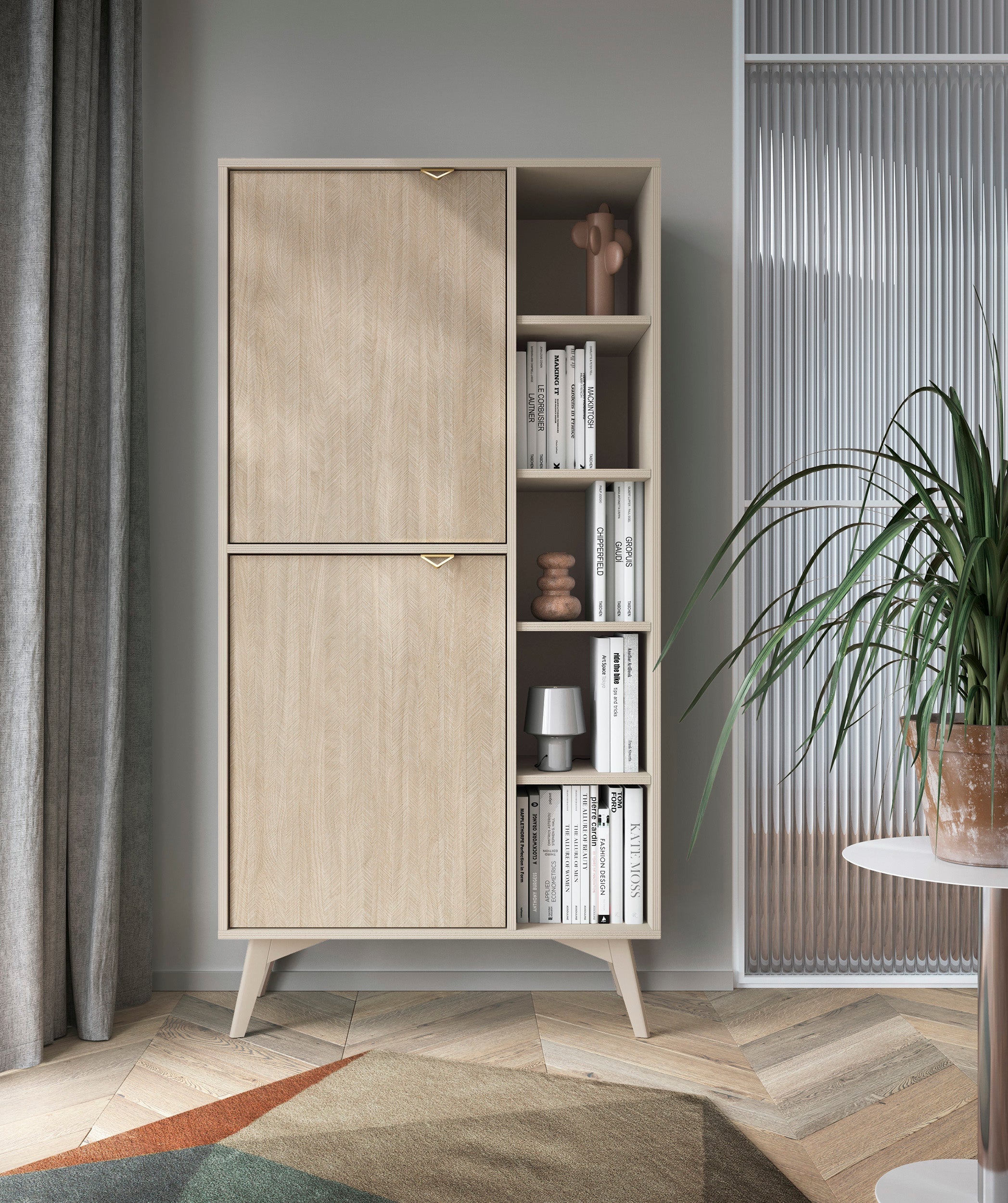 Forest Cabinet - Aufbewahrungsschrank Sandbeige