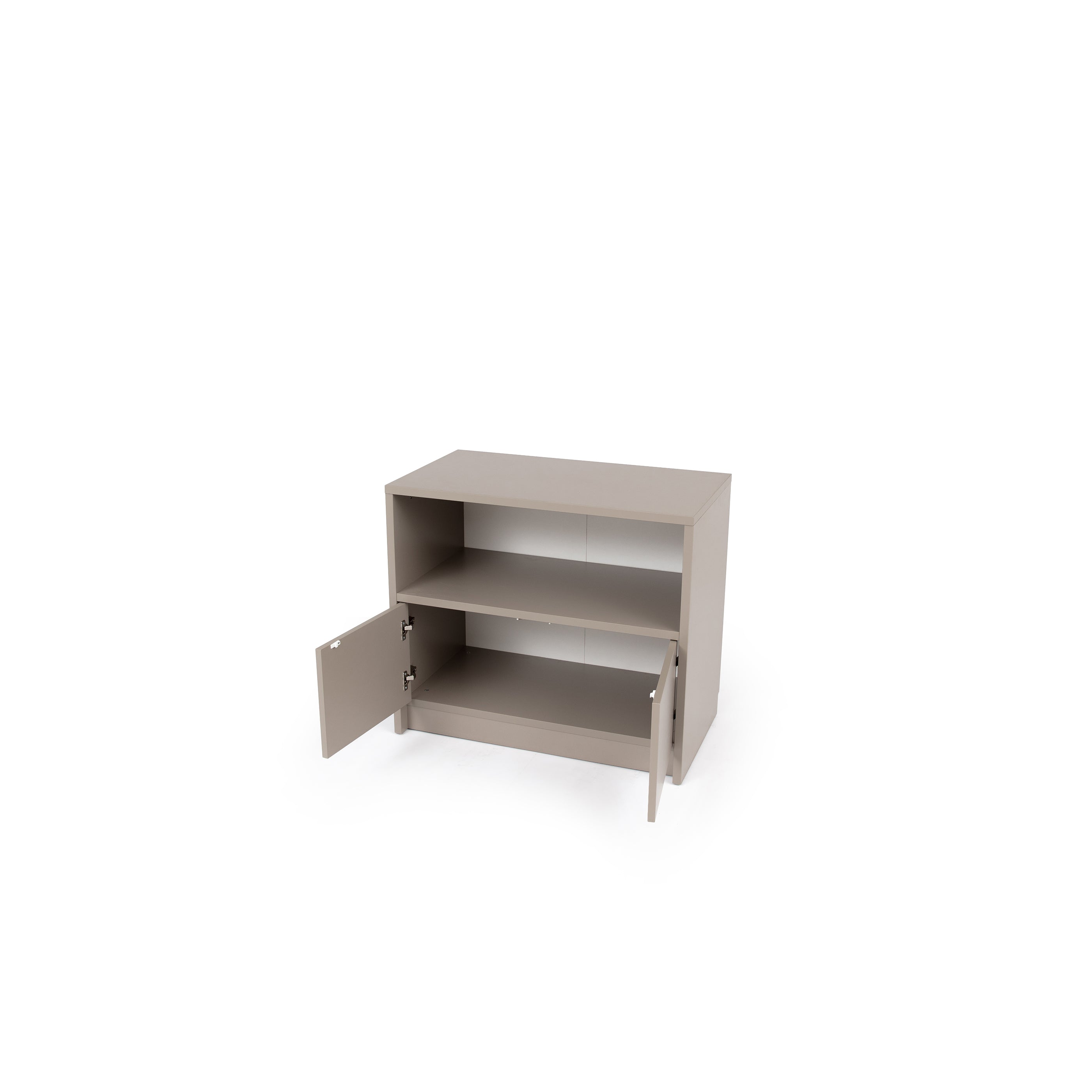 Individualisierbares Schrankbett Basic Möbelset Schwarz und Lancelot Eiche 90, 120, 140 x 200 cm