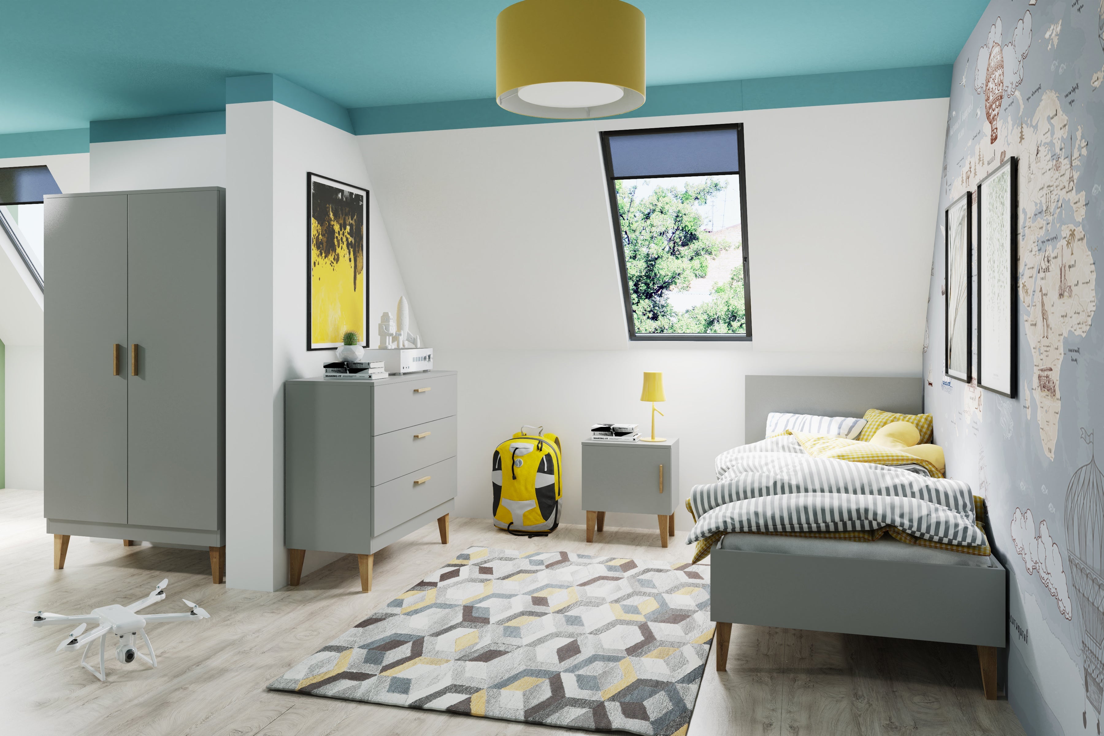 Kocot Kubi Dresser Grey