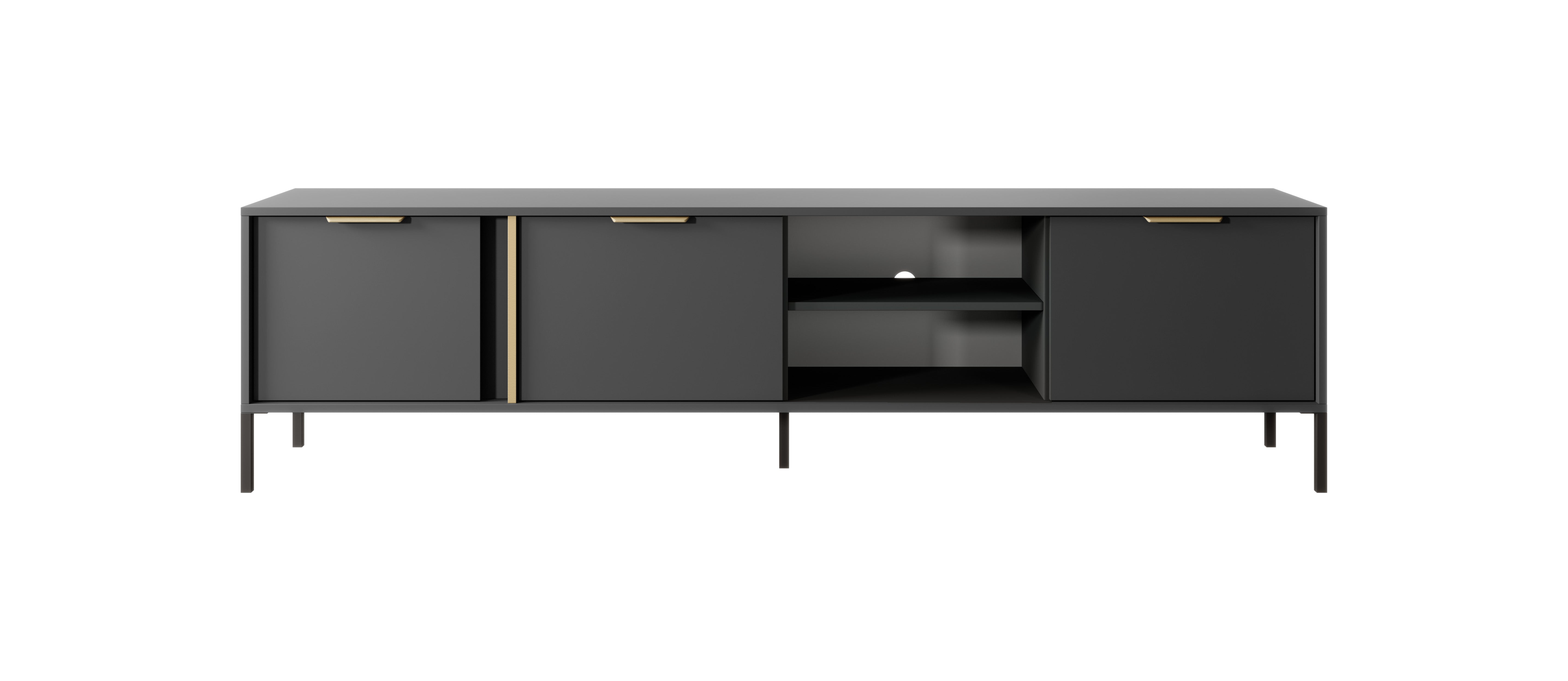 Lask Lars - TV-Schrank 203 cm mit 4 Türen