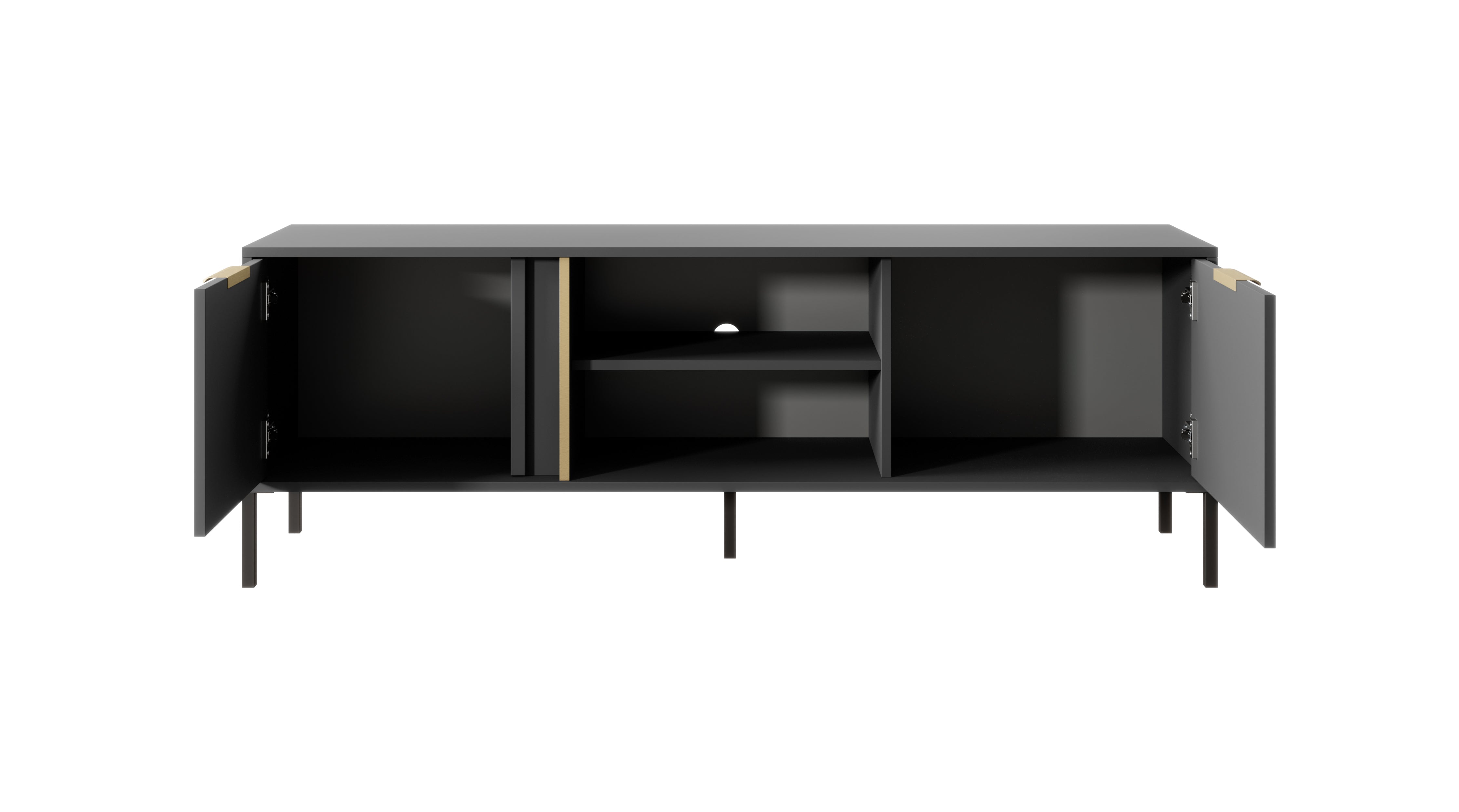 Lask Lars - TV-Schrank 153 cm mit 3 Türen