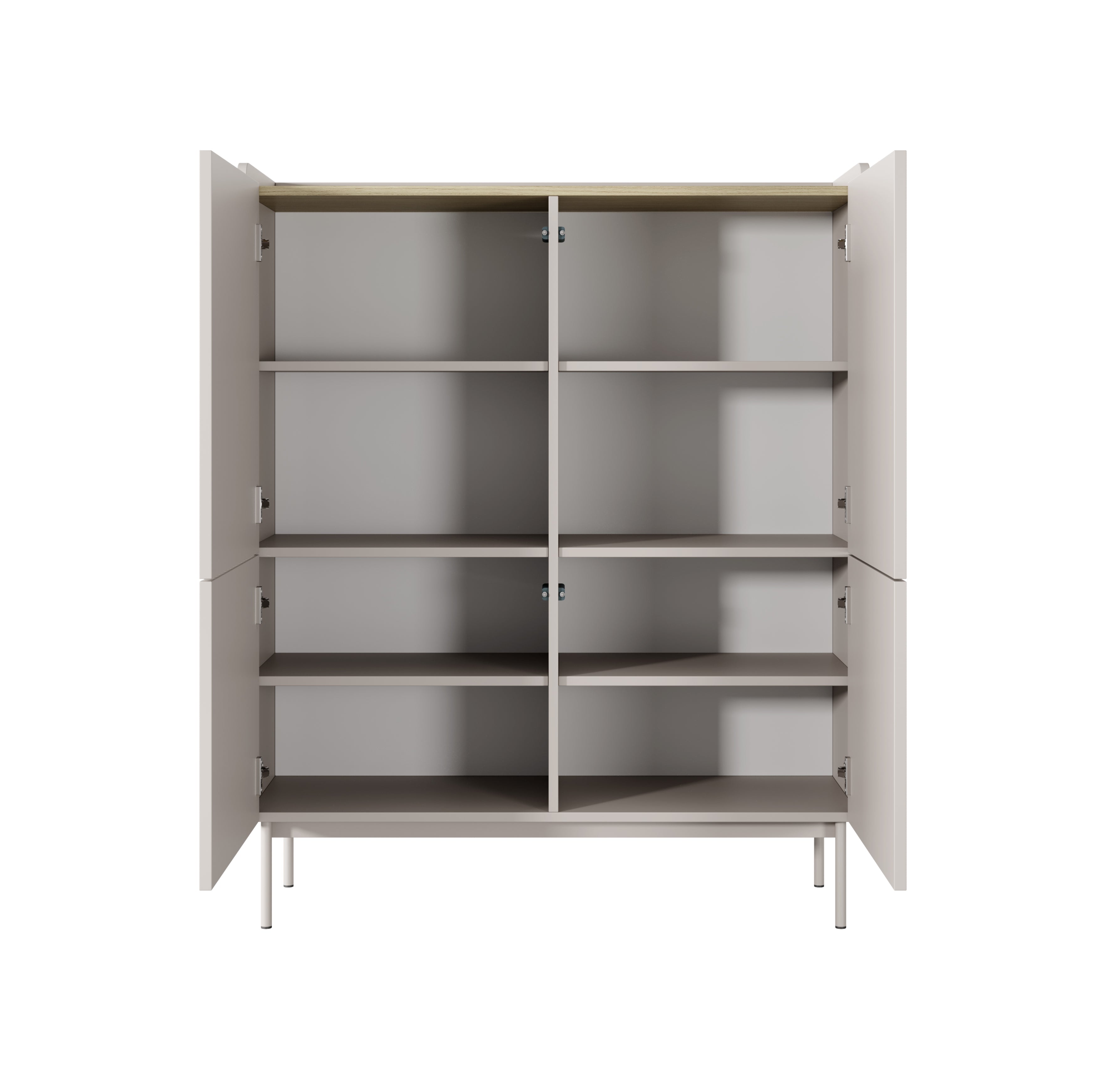 Lask Level – High Sideboard with 4 Doors